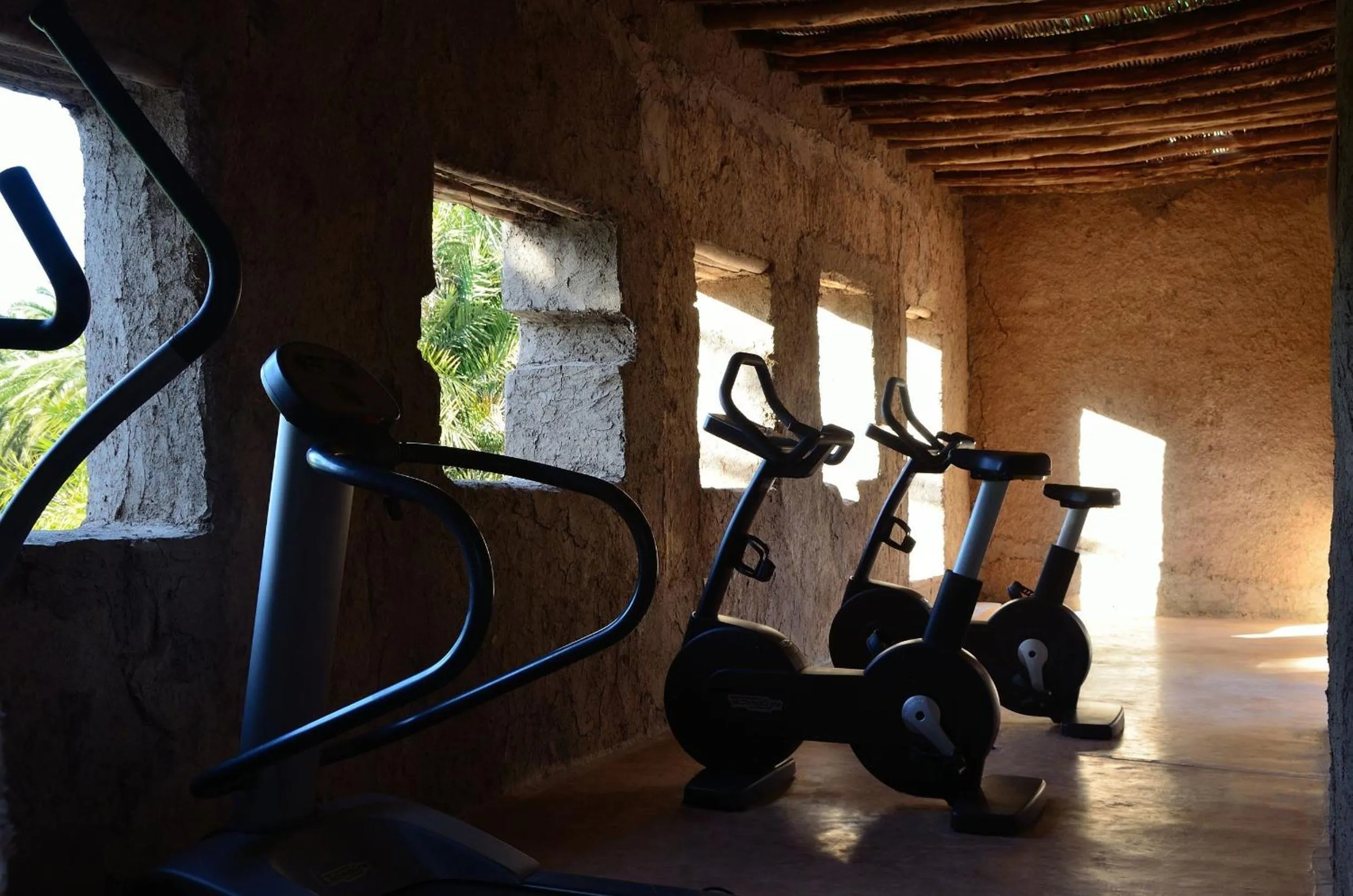 Fitness centre/facilities in Ksar Char-Bagh Small Luxury Hotels