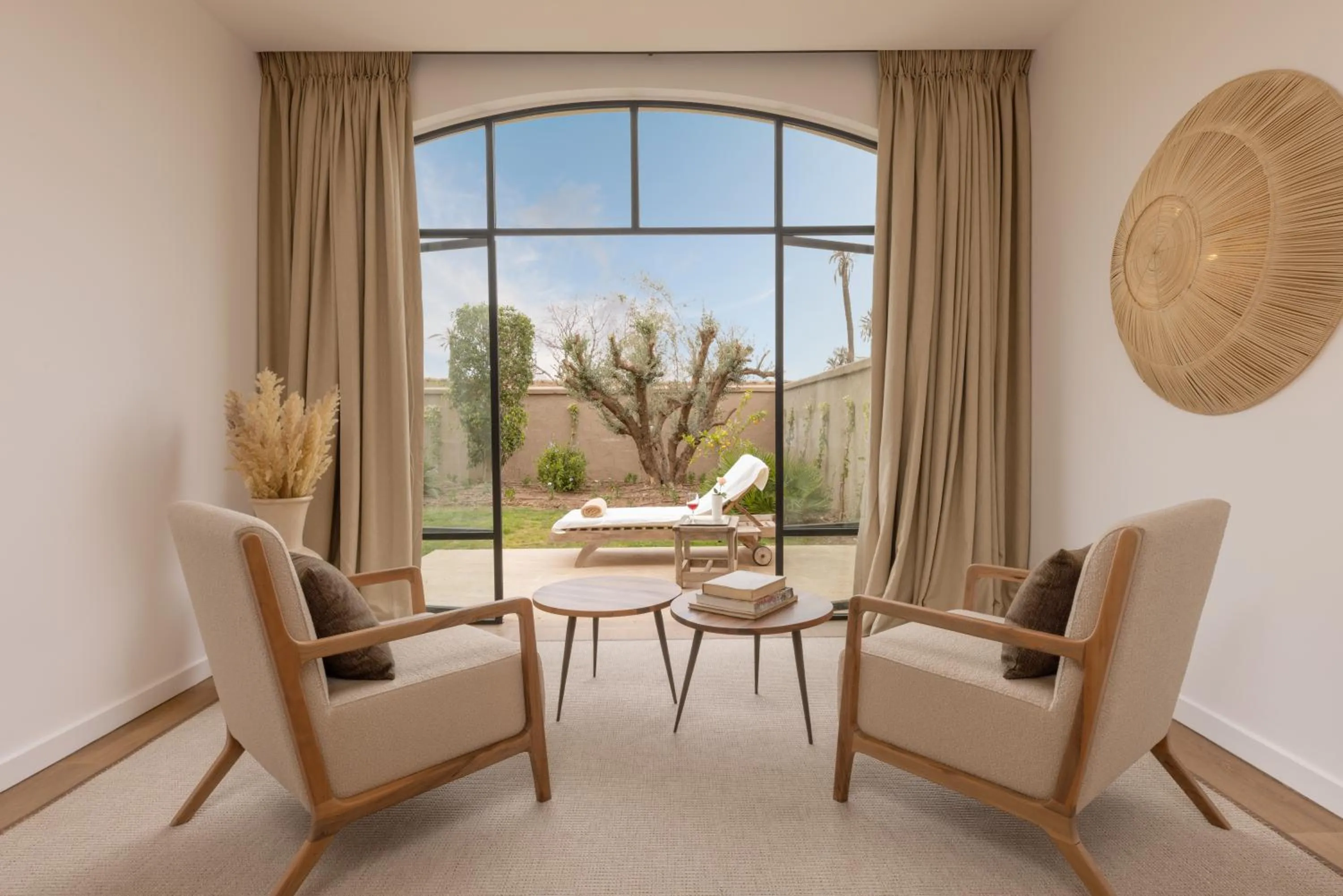 Living room in Ksar Char-Bagh Small Luxury Hotels