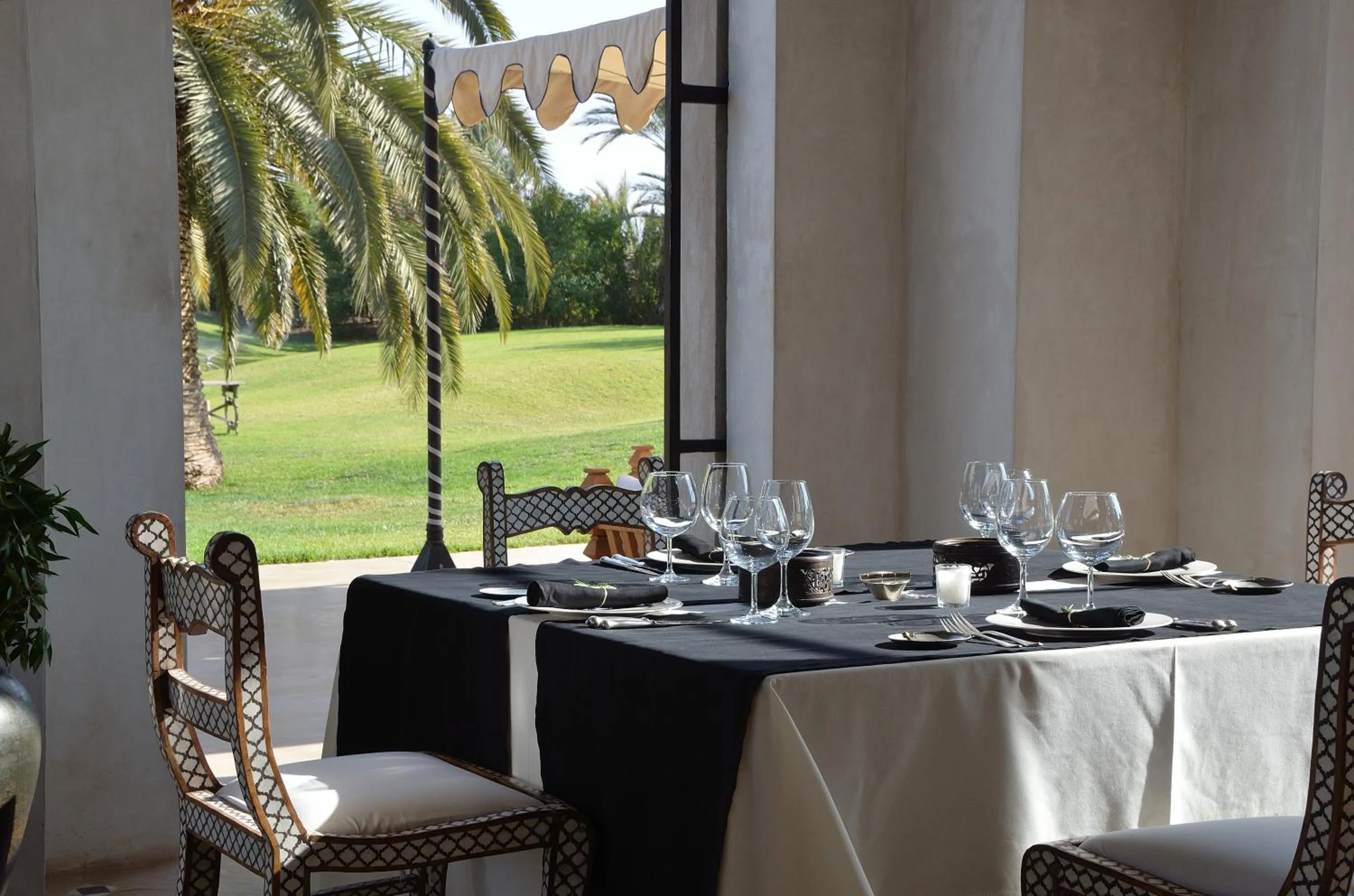 Restaurant/places to eat in Ksar Char-Bagh Small Luxury Hotels