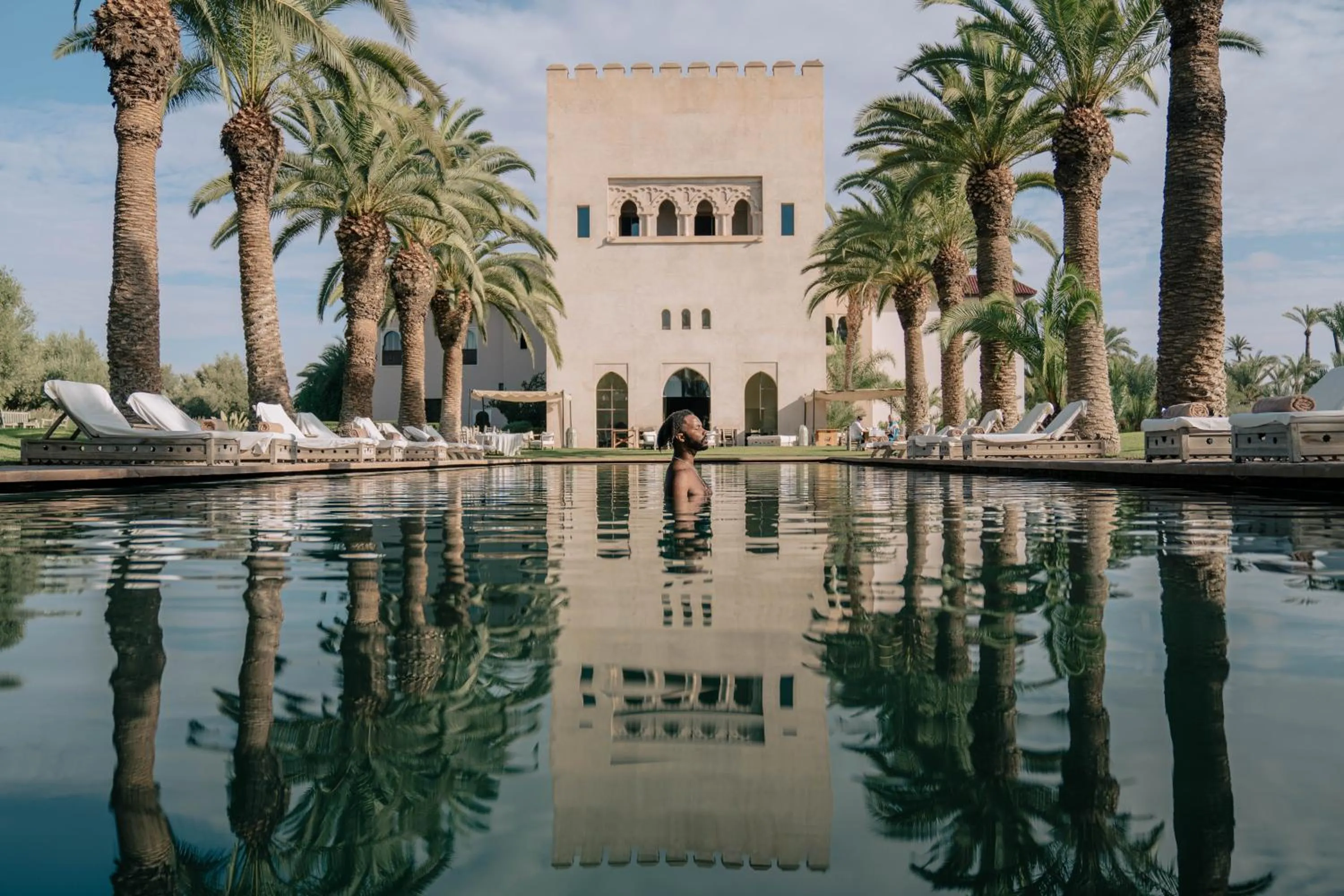 Property building in Ksar Char-Bagh Small Luxury Hotels