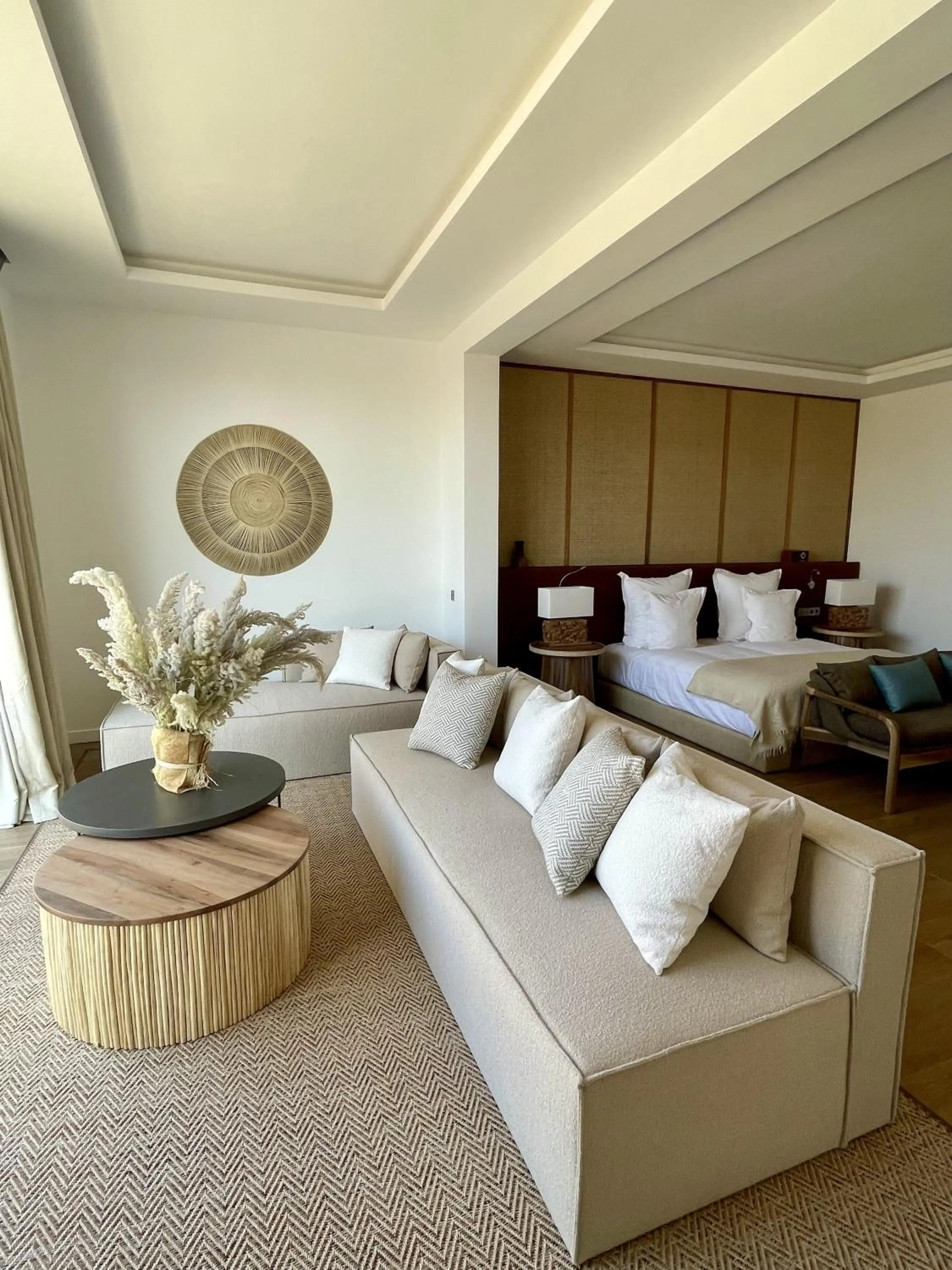 Bed in Ksar Char-Bagh Small Luxury Hotels