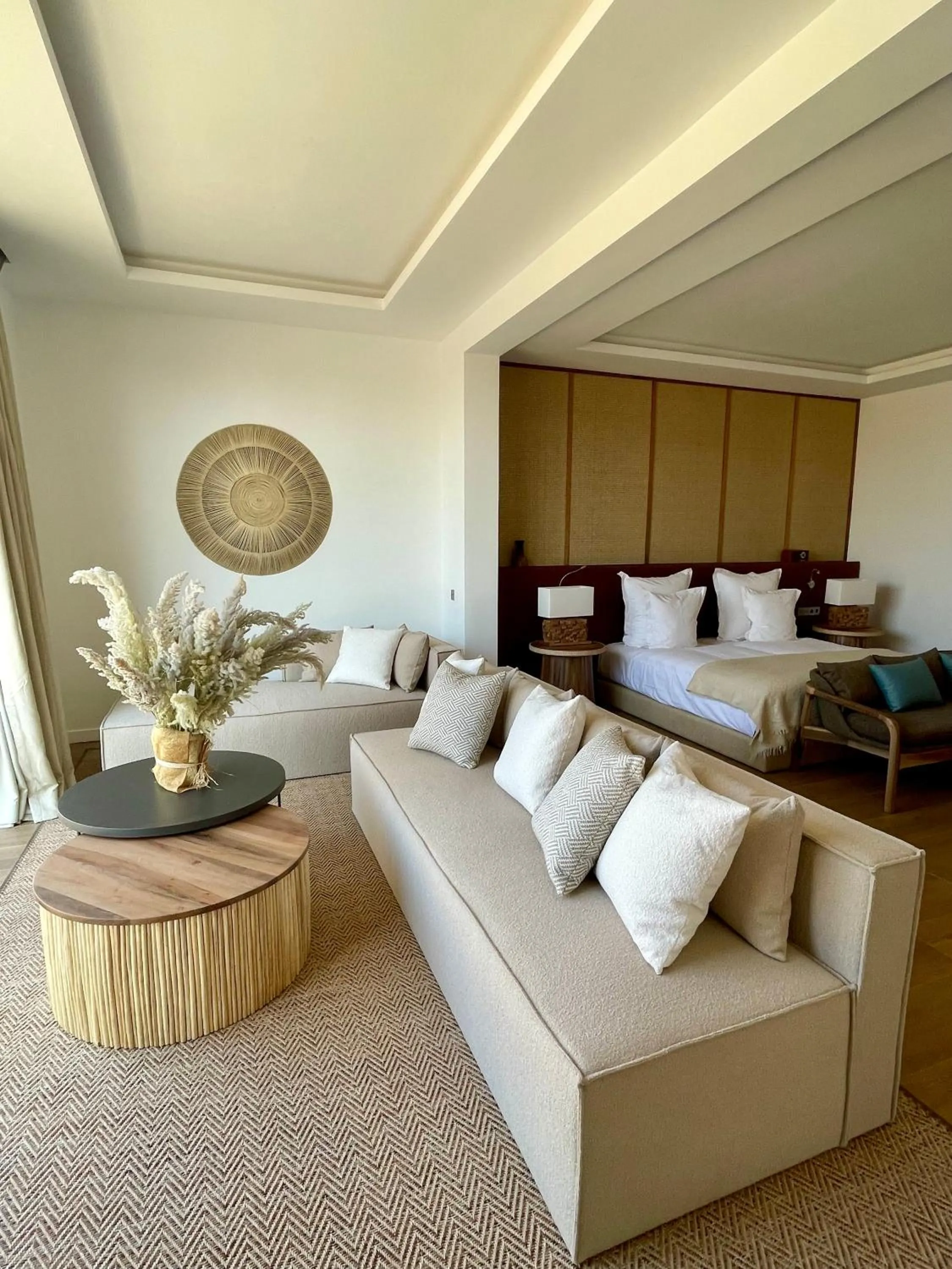 Bed in Ksar Char-Bagh Small Luxury Hotels