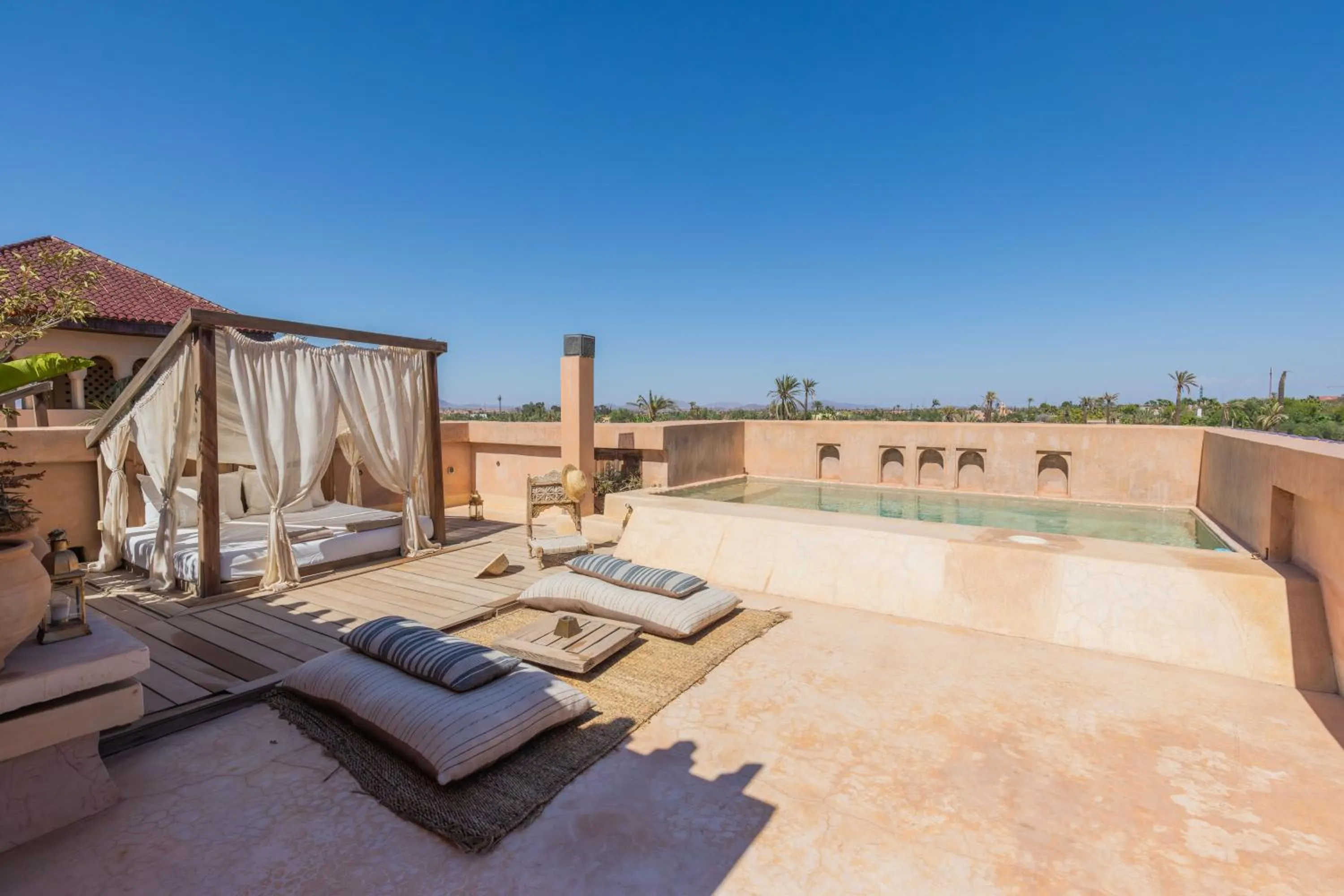 Natural landscape in Ksar Char-Bagh Small Luxury Hotels