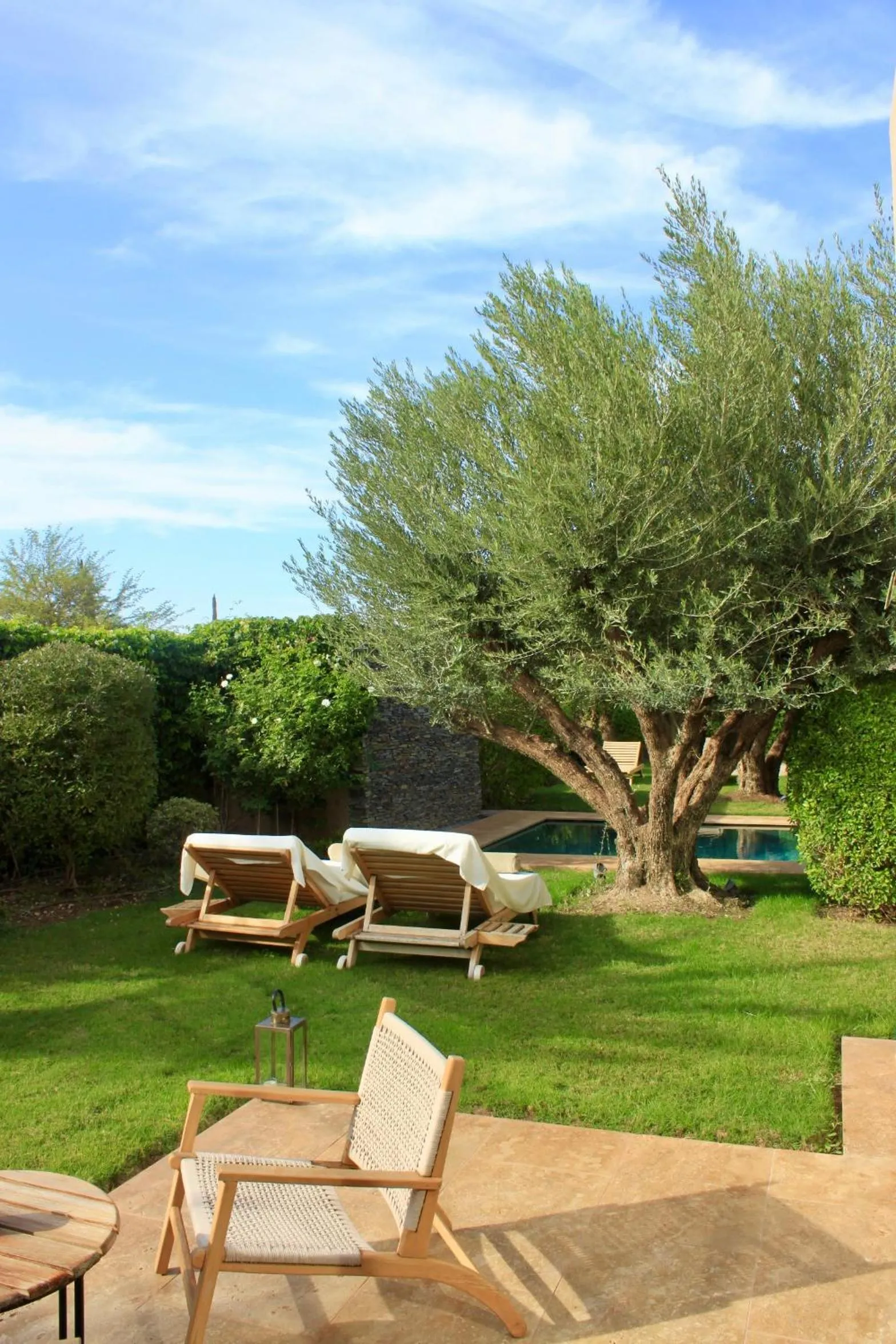 Garden in Ksar Char-Bagh Small Luxury Hotels