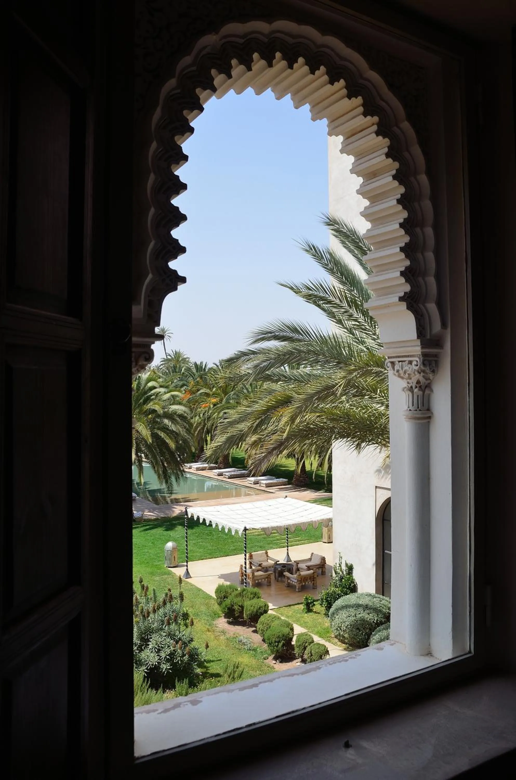 Garden in Ksar Char-Bagh Small Luxury Hotels