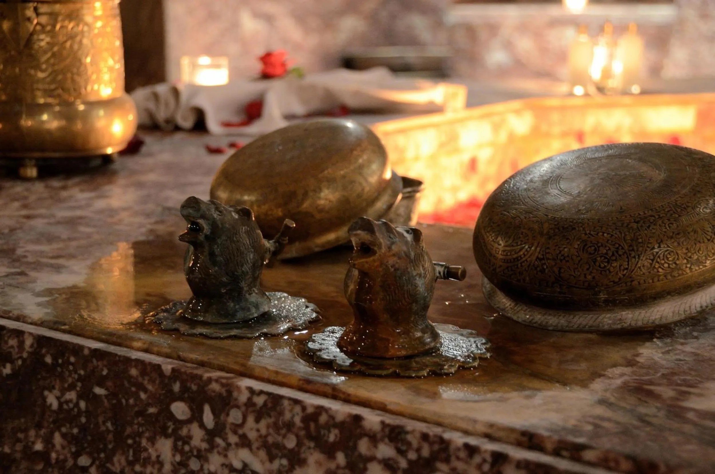 Decorative detail in Ksar Char-Bagh Small Luxury Hotels