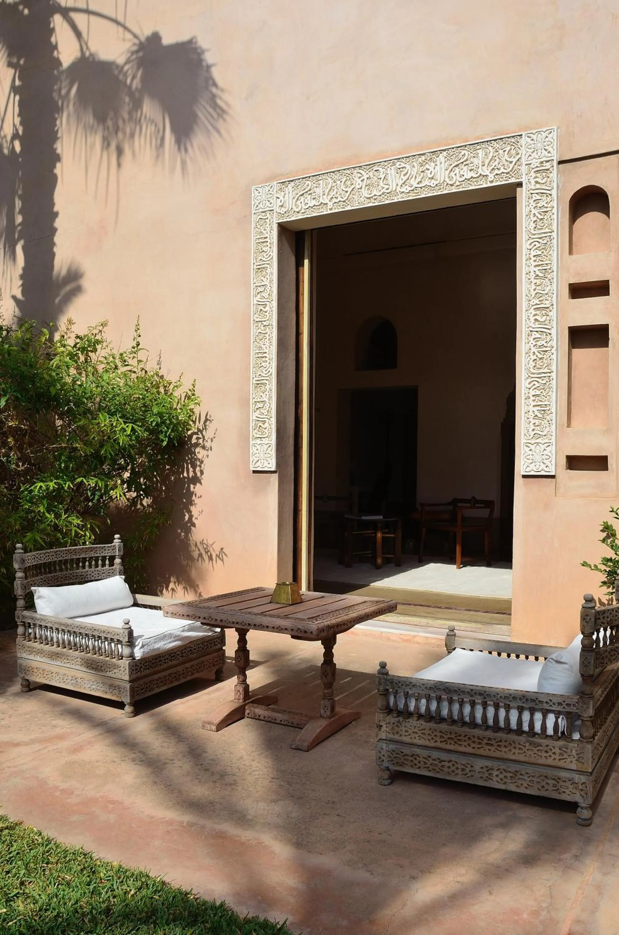 Garden in Ksar Char-Bagh Small Luxury Hotels