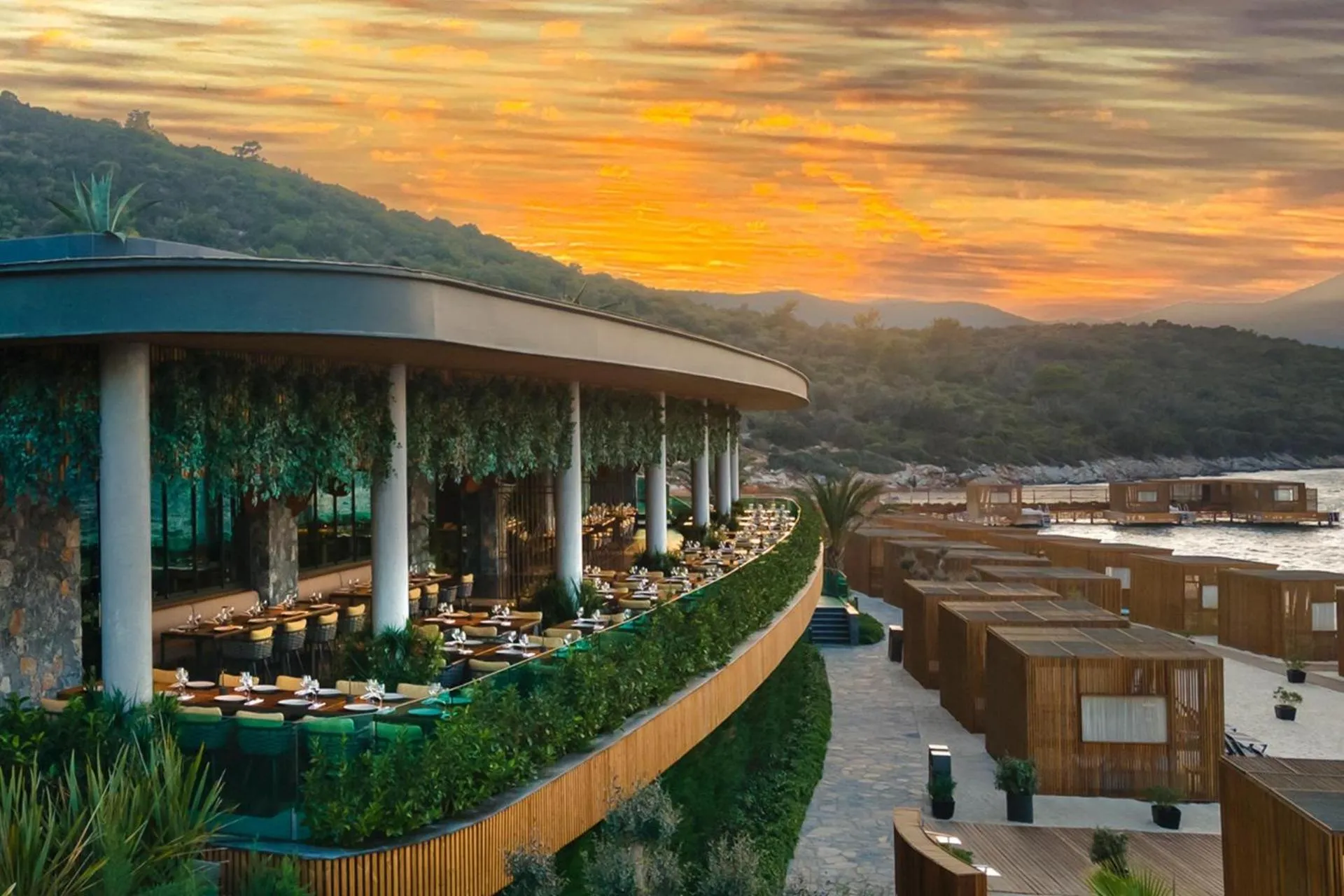 Restaurant/places to eat in Vogue Hotel Supreme Bodrum