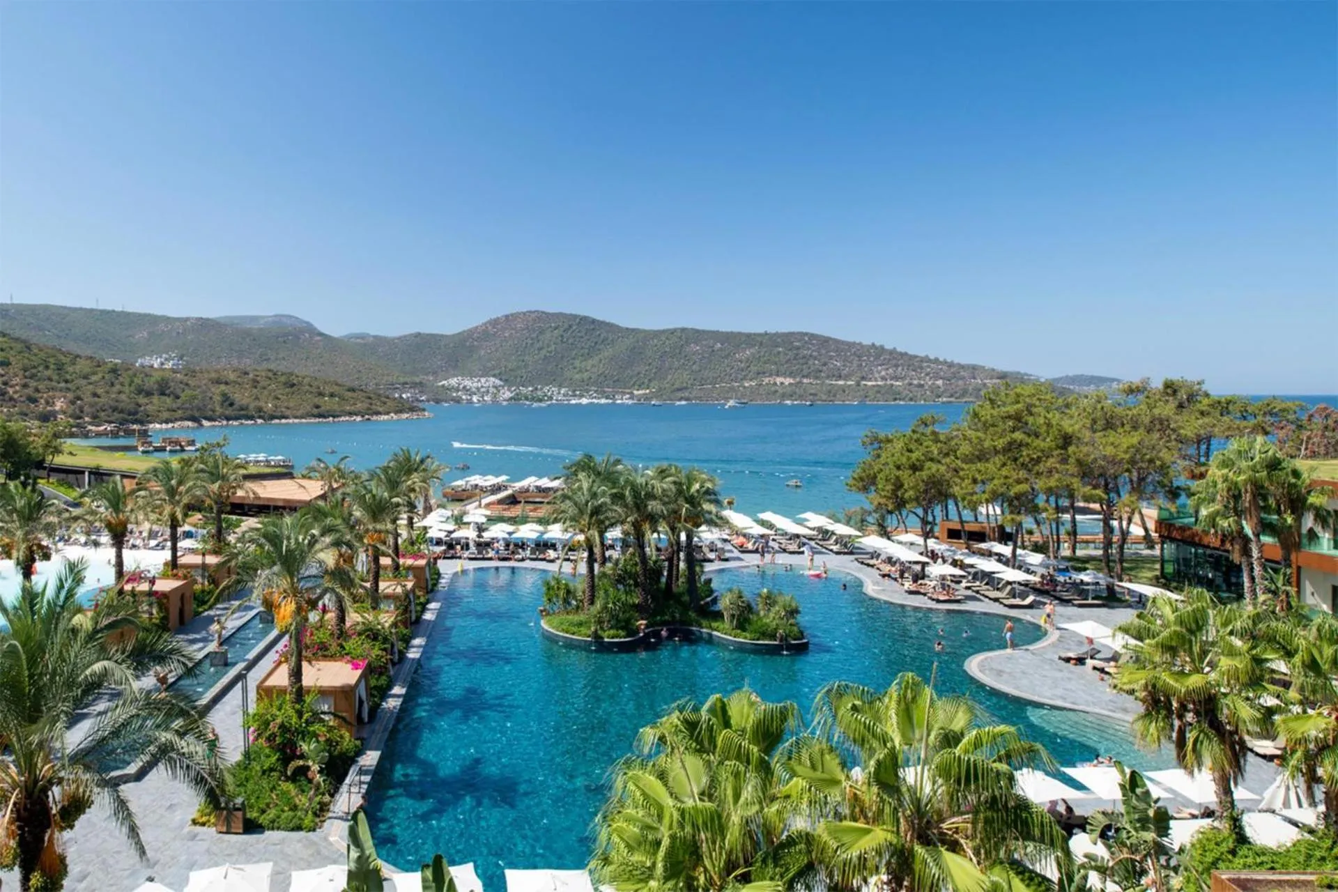 Swimming pool in Vogue Hotel Supreme Bodrum