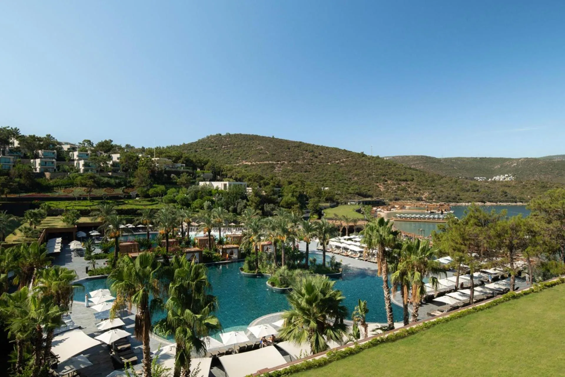 Swimming pool in Vogue Hotel Supreme Bodrum