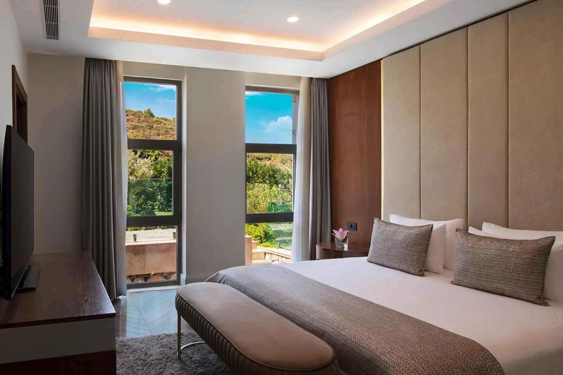 Photo of the whole room, Bed in Vogue Hotel Supreme Bodrum