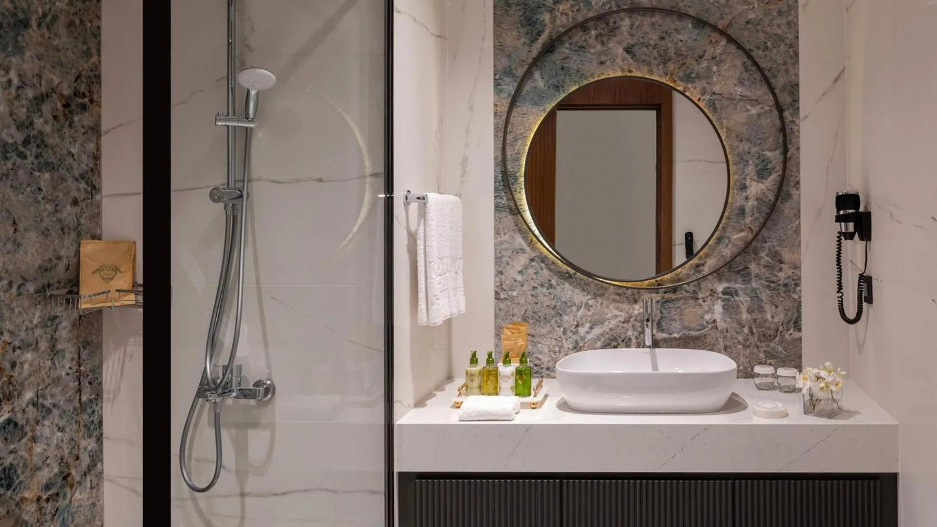 Bathroom in Vogue Hotel Supreme Bodrum