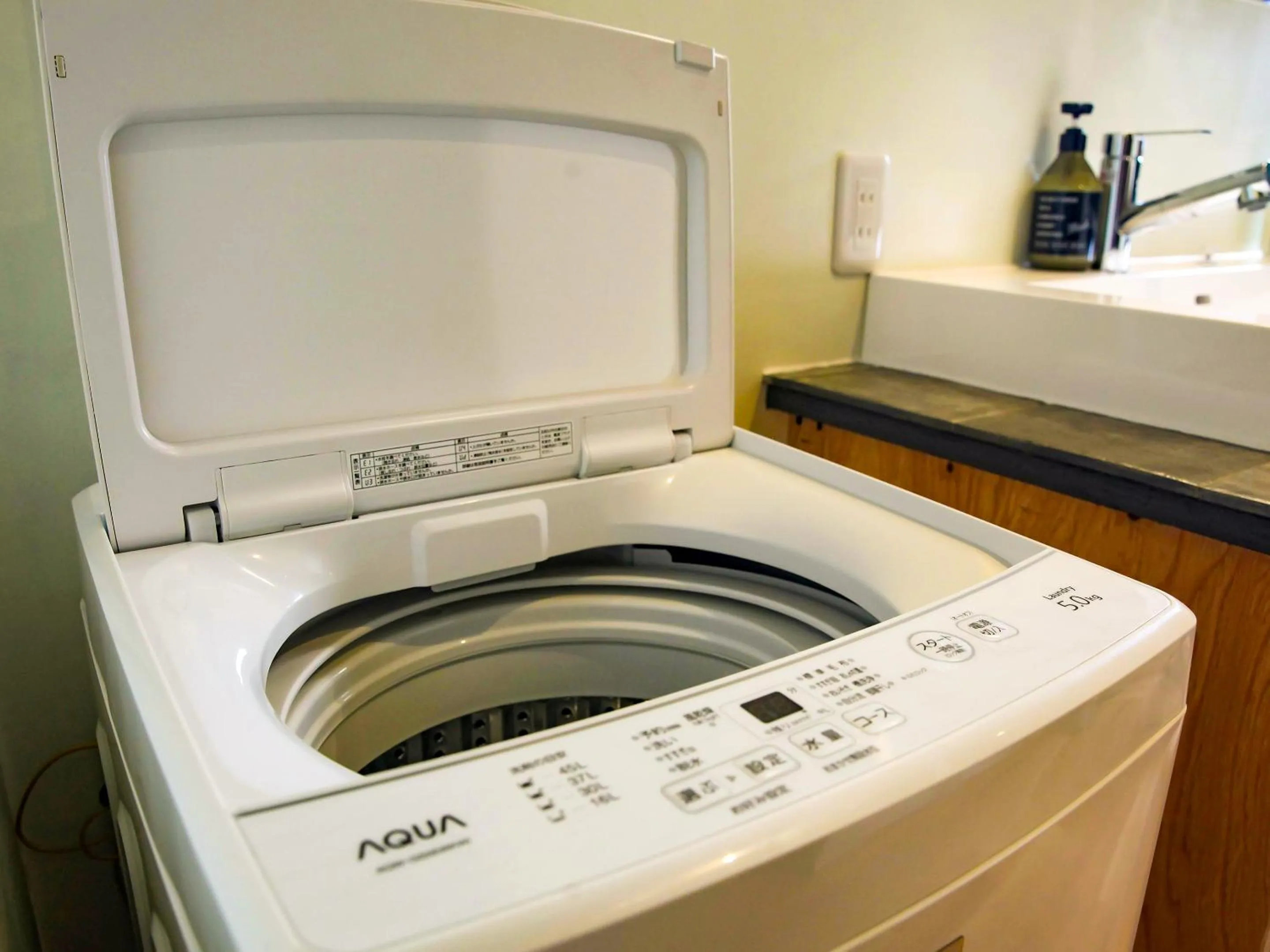 washing machine in 14 Guesthouse Mt.Fuji