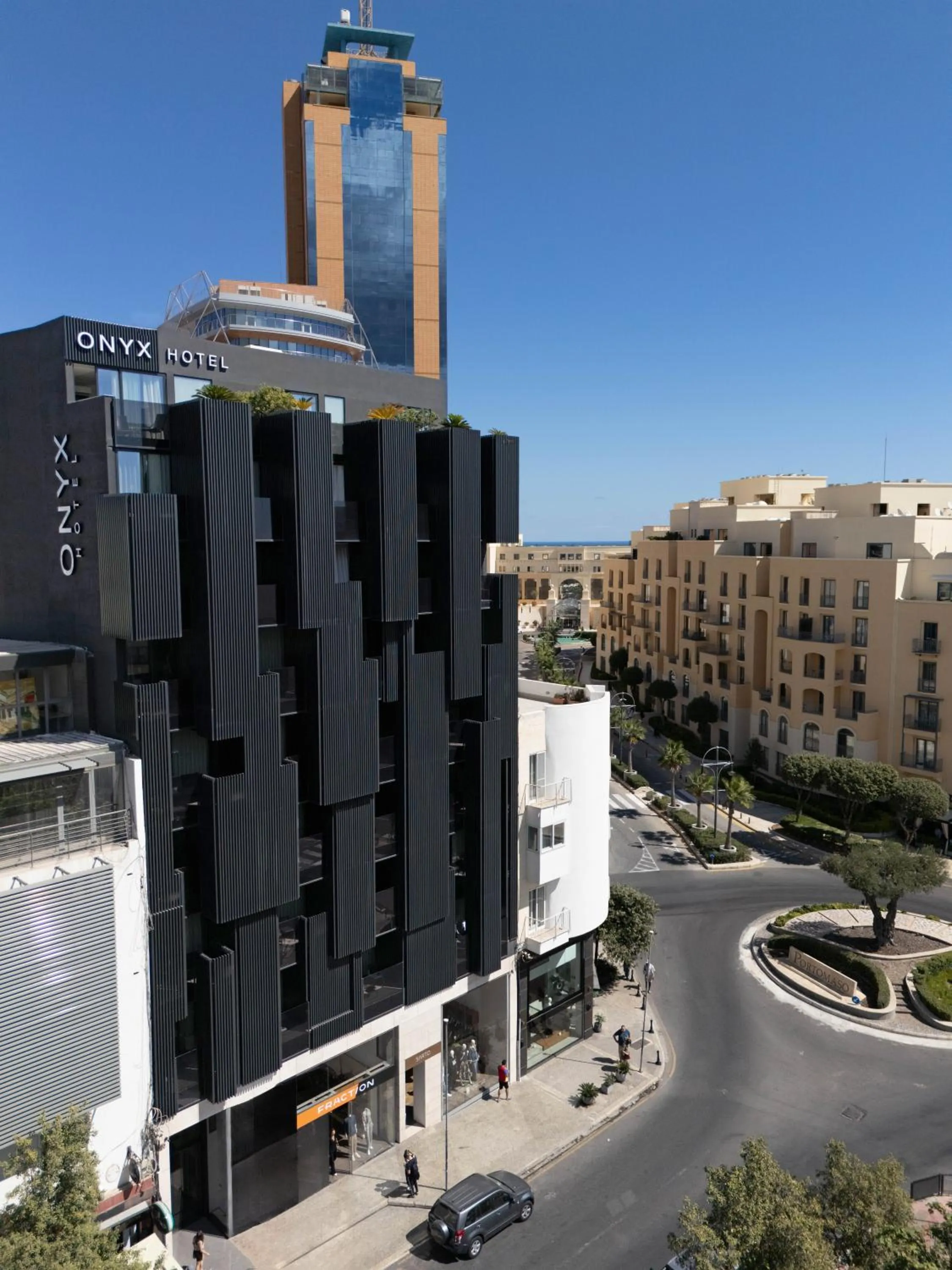 Property building in Onyx Hotel