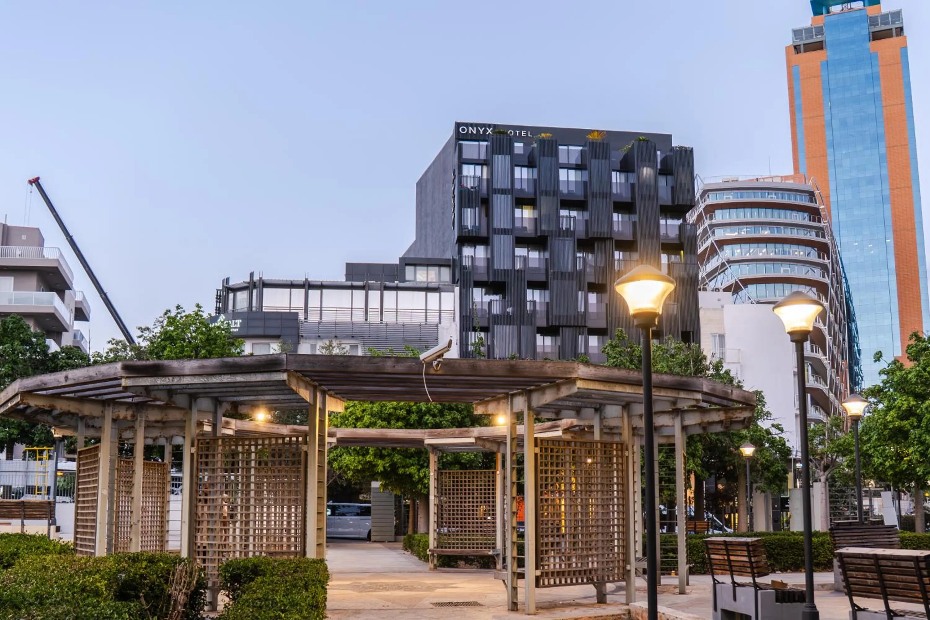 Property building in Onyx Hotel