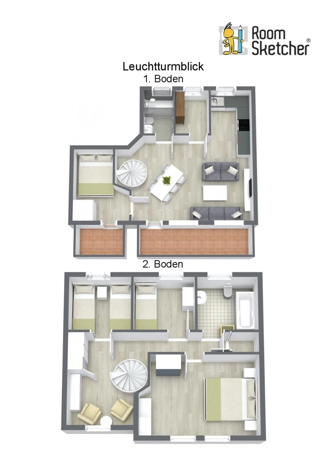 Ferienwohnung Leuchtturmblick