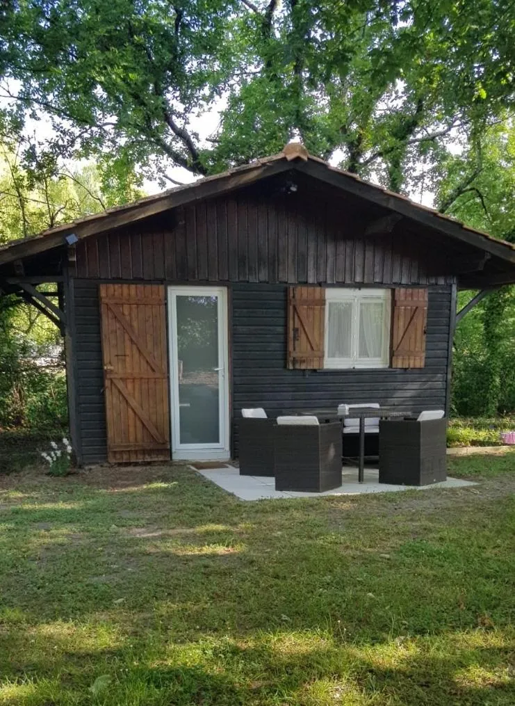 Patio in Chalet du moulin