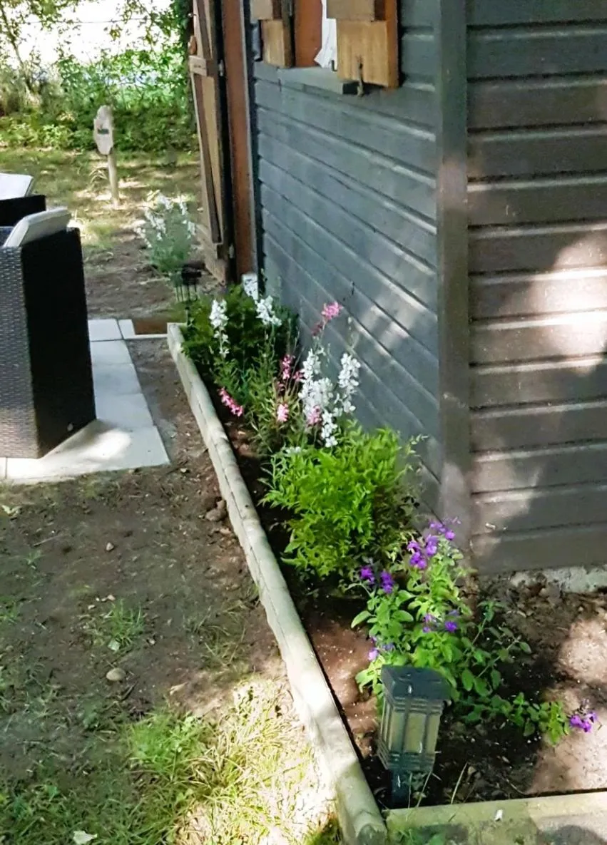 Garden in Chalet du moulin