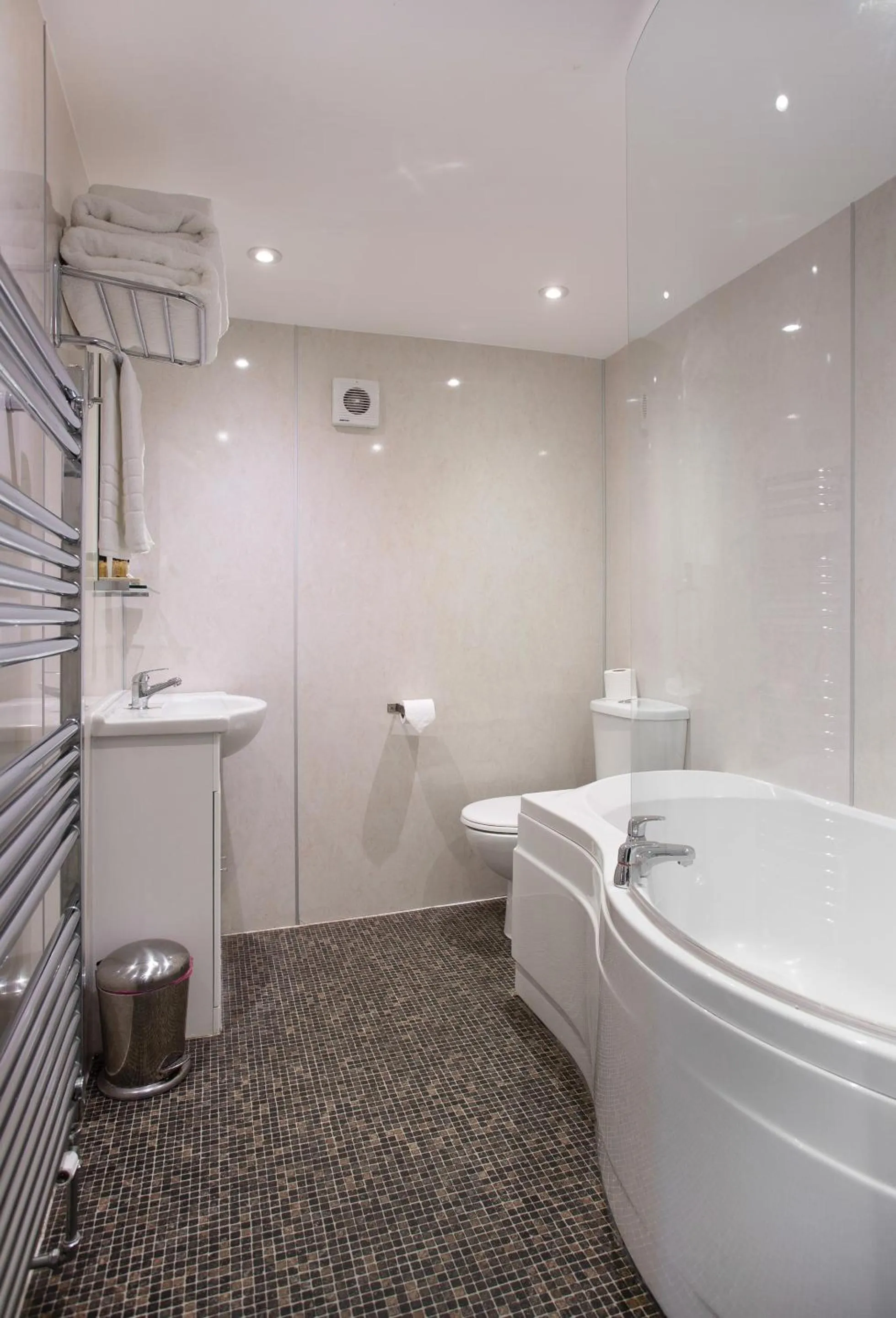 Bathroom in The Craster Arms Hotel in Beadnell