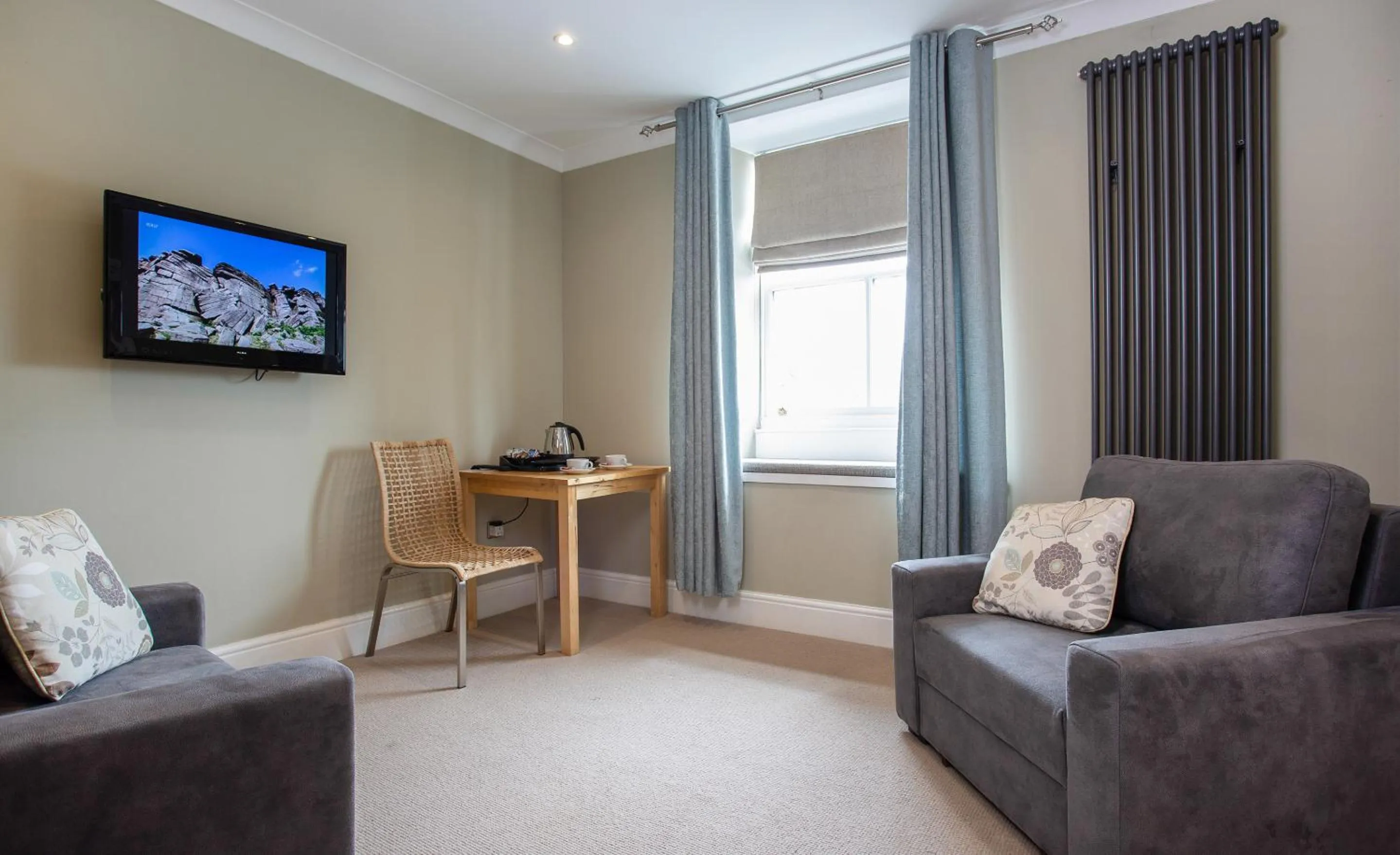 Bedroom in The Craster Arms Hotel in Beadnell