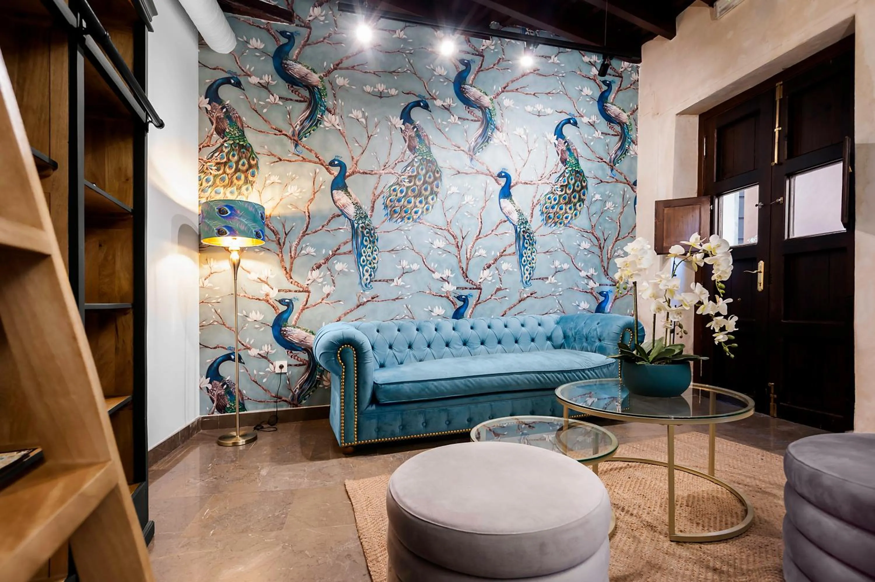 Living room in Hotel Mercader de Sedas by Maxi Hoteles