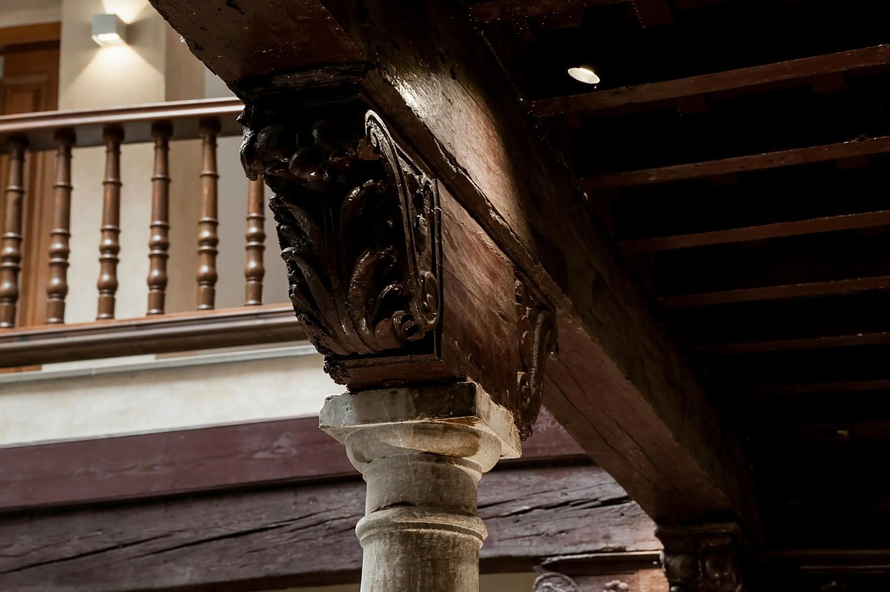 Patio in Hotel Mercader de Sedas by Maxi Hoteles