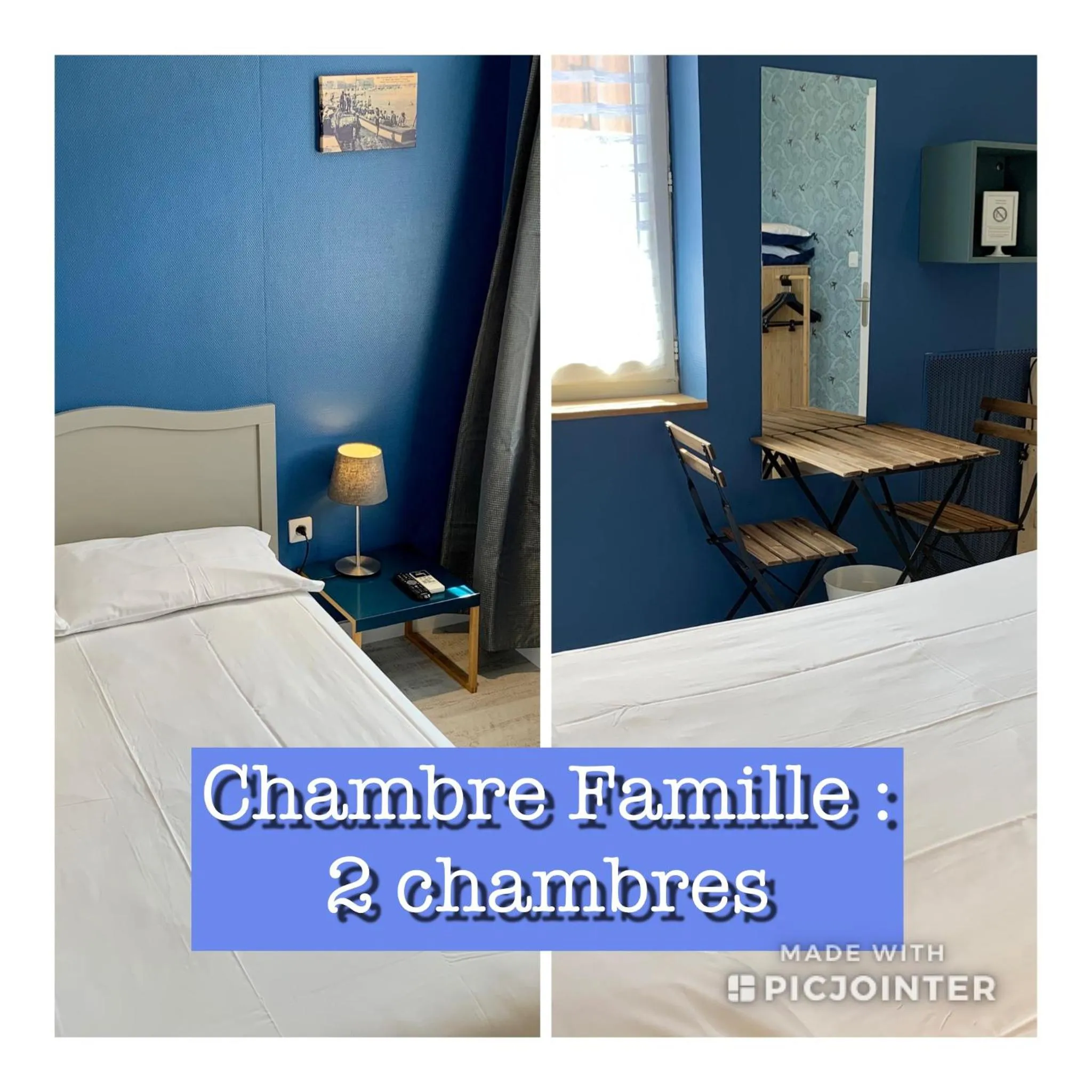 Photo of the whole room in Hotel Le Petit Baigneur Palavas Plage