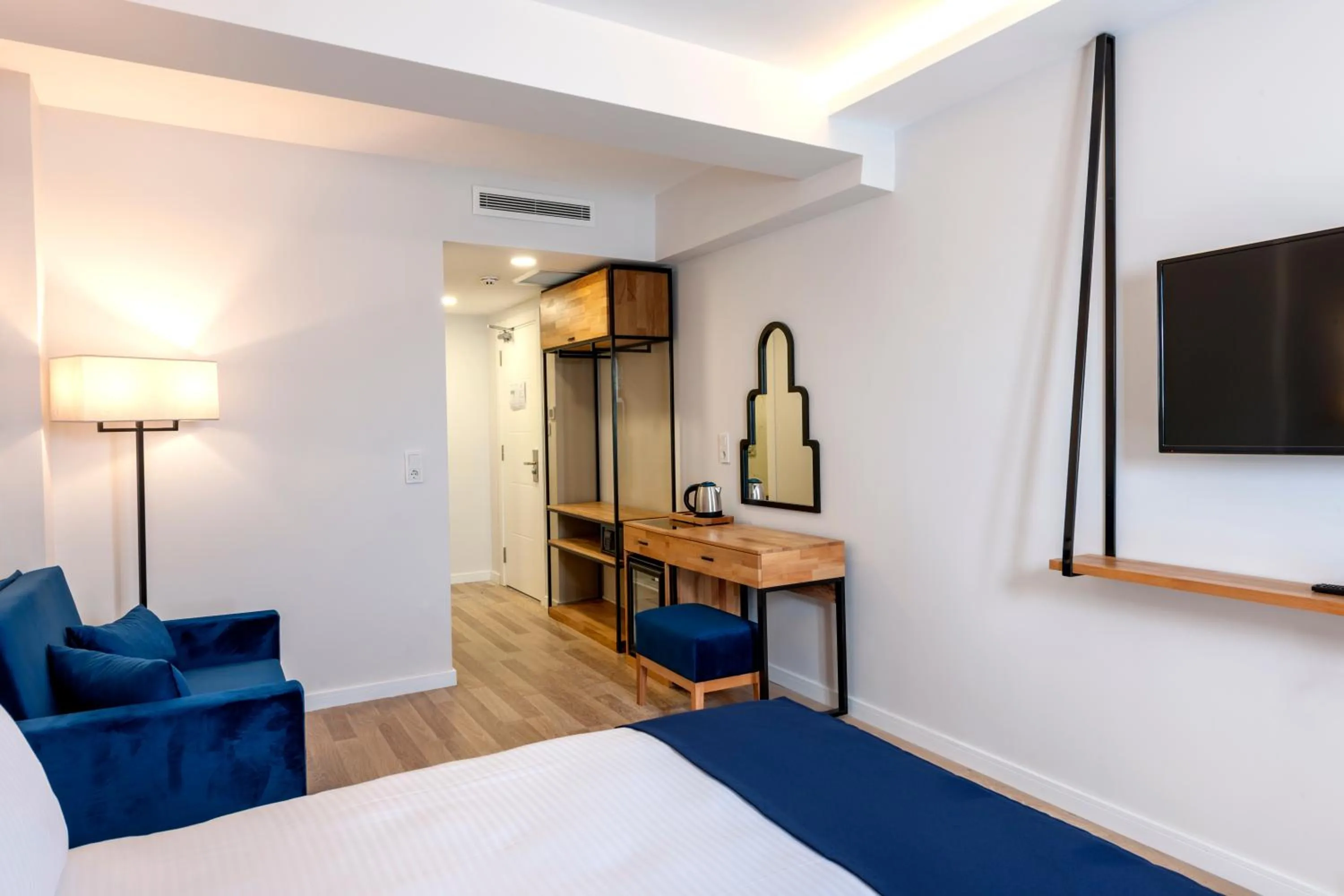 Bed in DORUK PALAS HOTEL