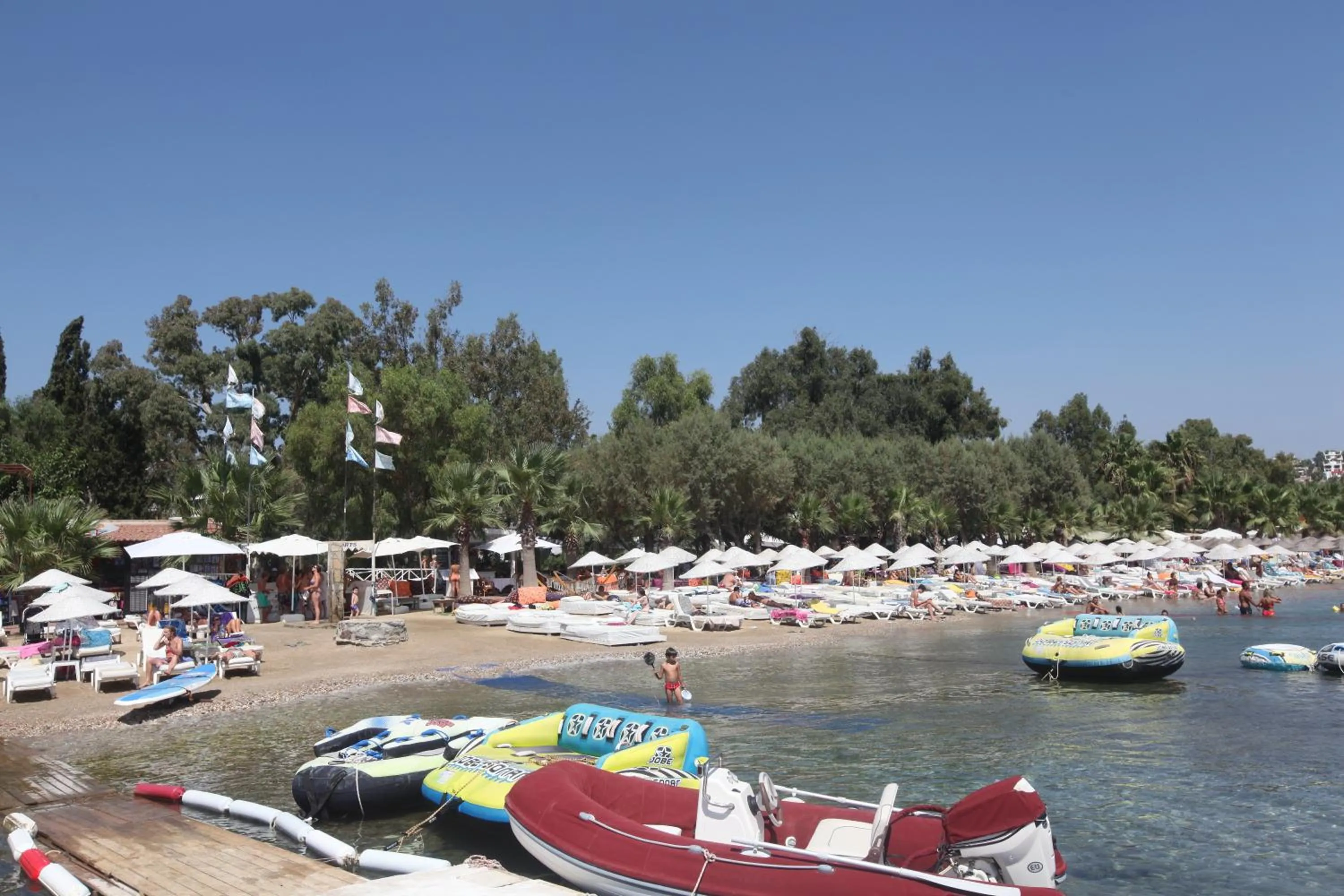 Beach in Okaliptus Otel