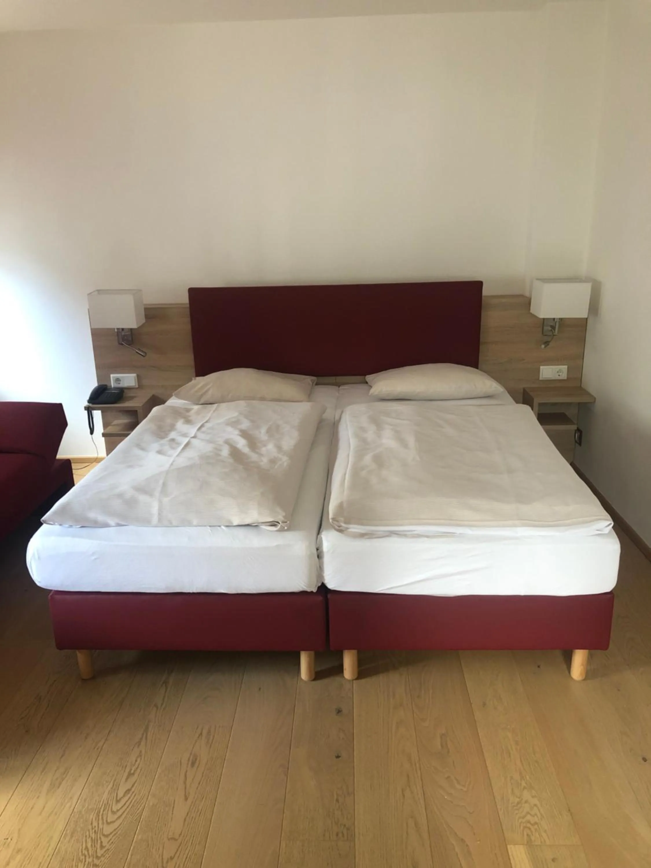 Bedroom, Bed in Hotel & Gastropark Loemühle