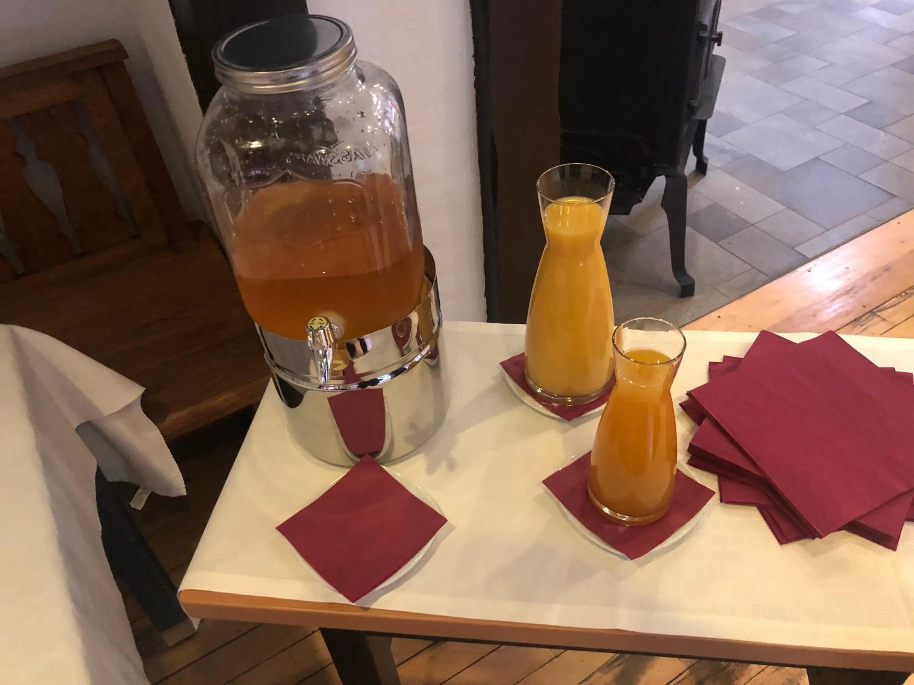 Buffet breakfast in Hotel & Gastropark Loemühle