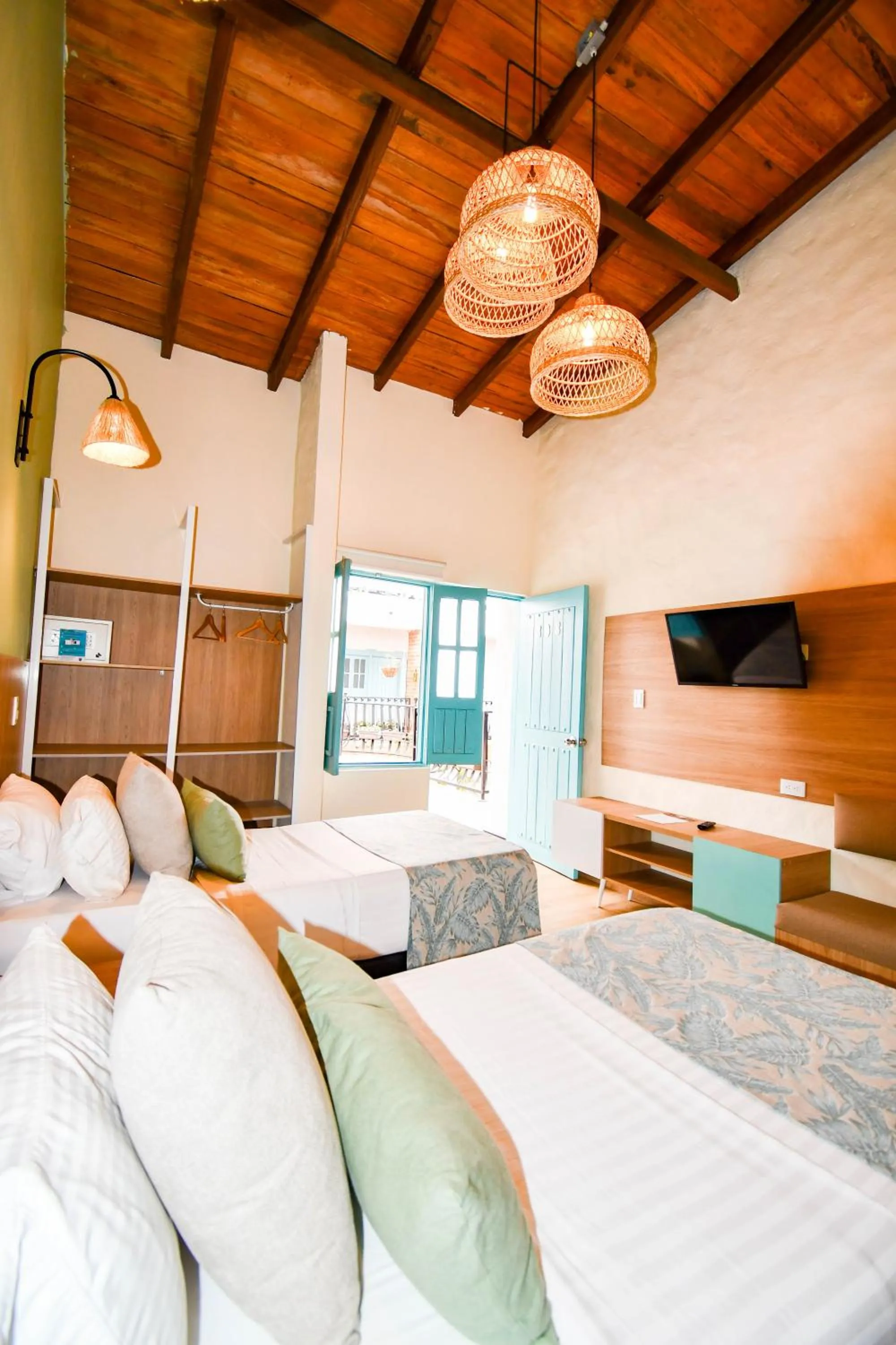 TV and multimedia, Bed in Hotel Salento Real Eje Cafetero