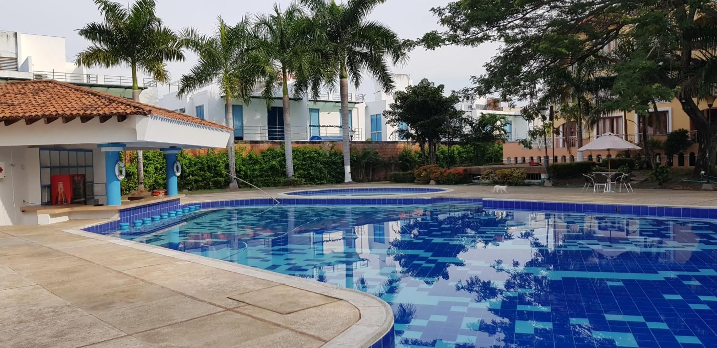 Swimming pool in Hotel Peñon Suites