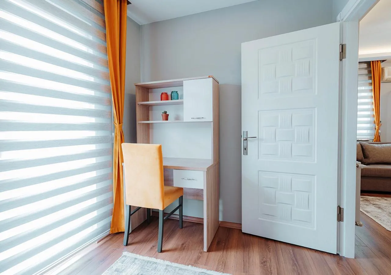 Bedroom in Umut Apartments