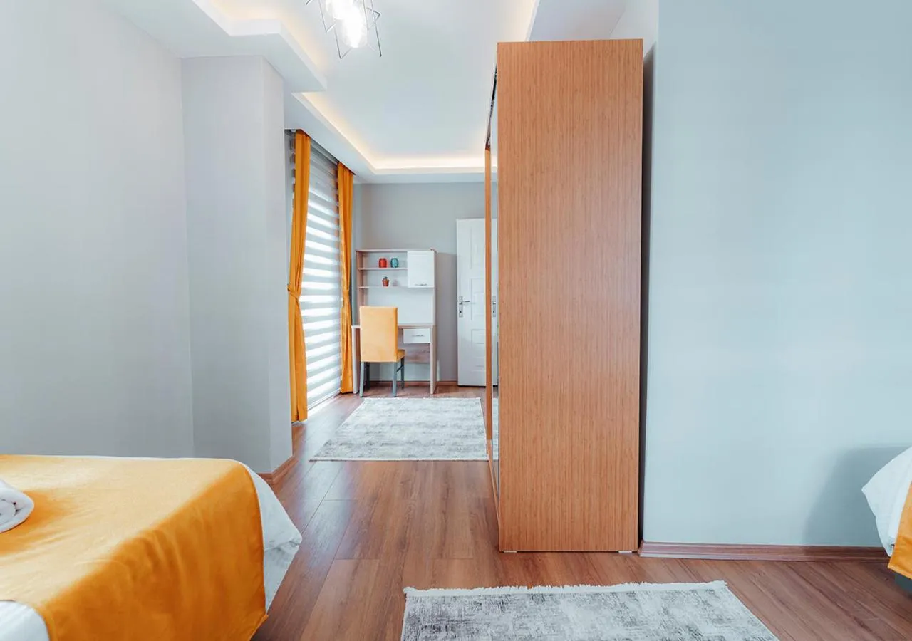 Bedroom, Bed in Umut Apartments