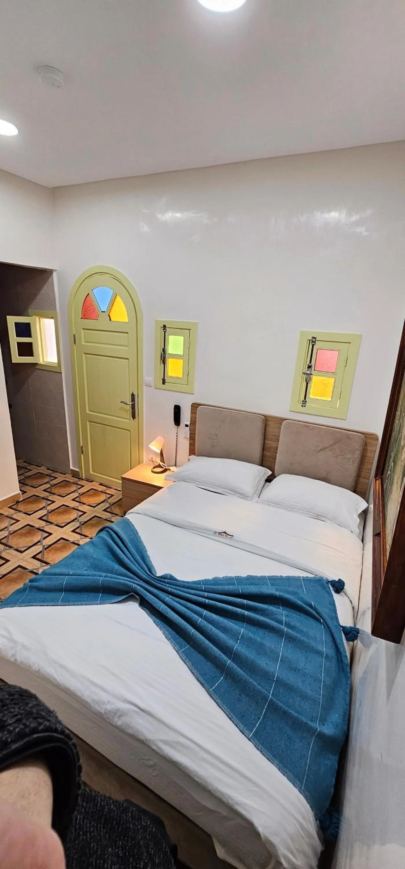 Bedroom, Bed in Ryad 91