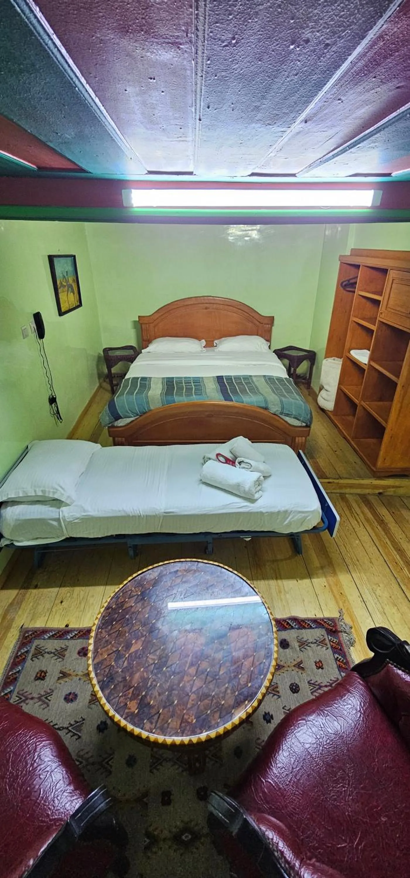 Bedroom, Bed in Ryad 91