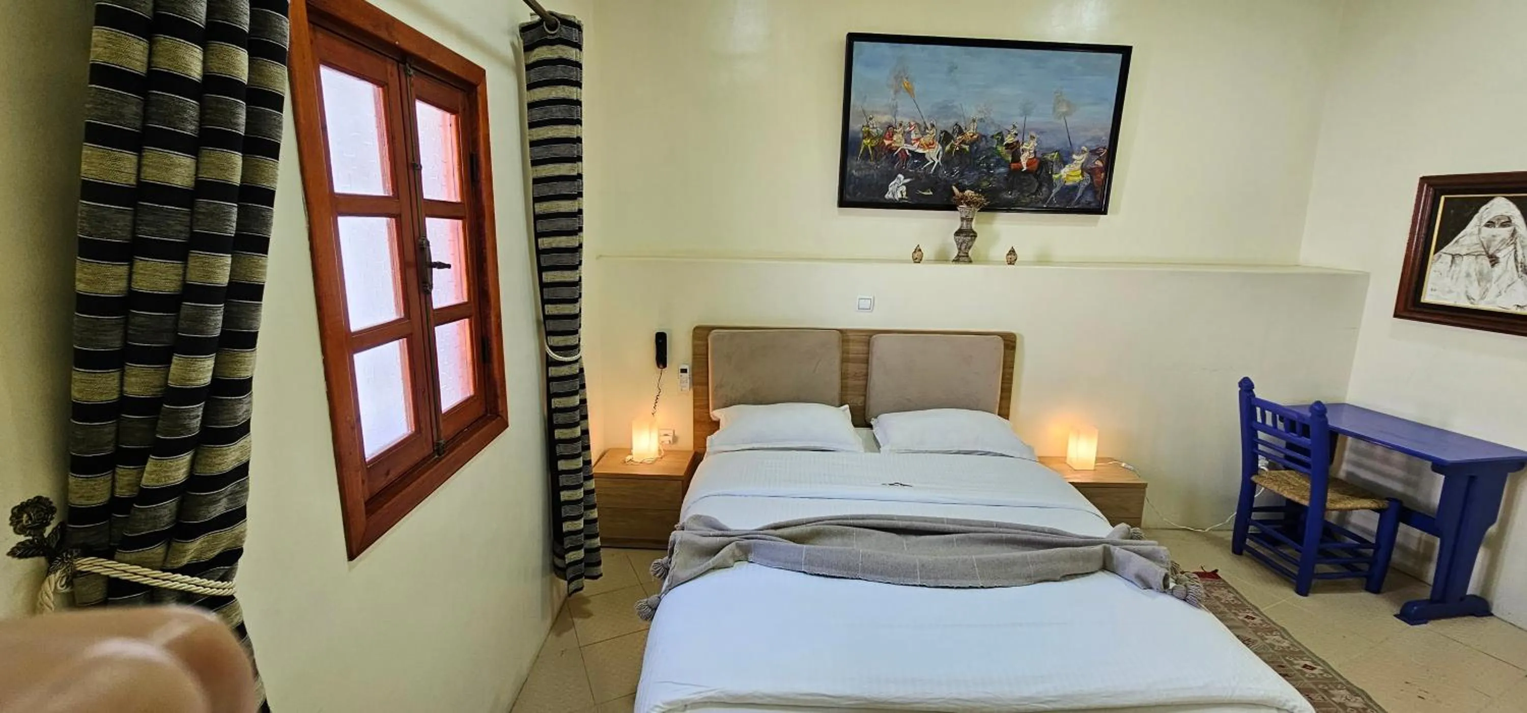 Bedroom, Bed in Ryad 91