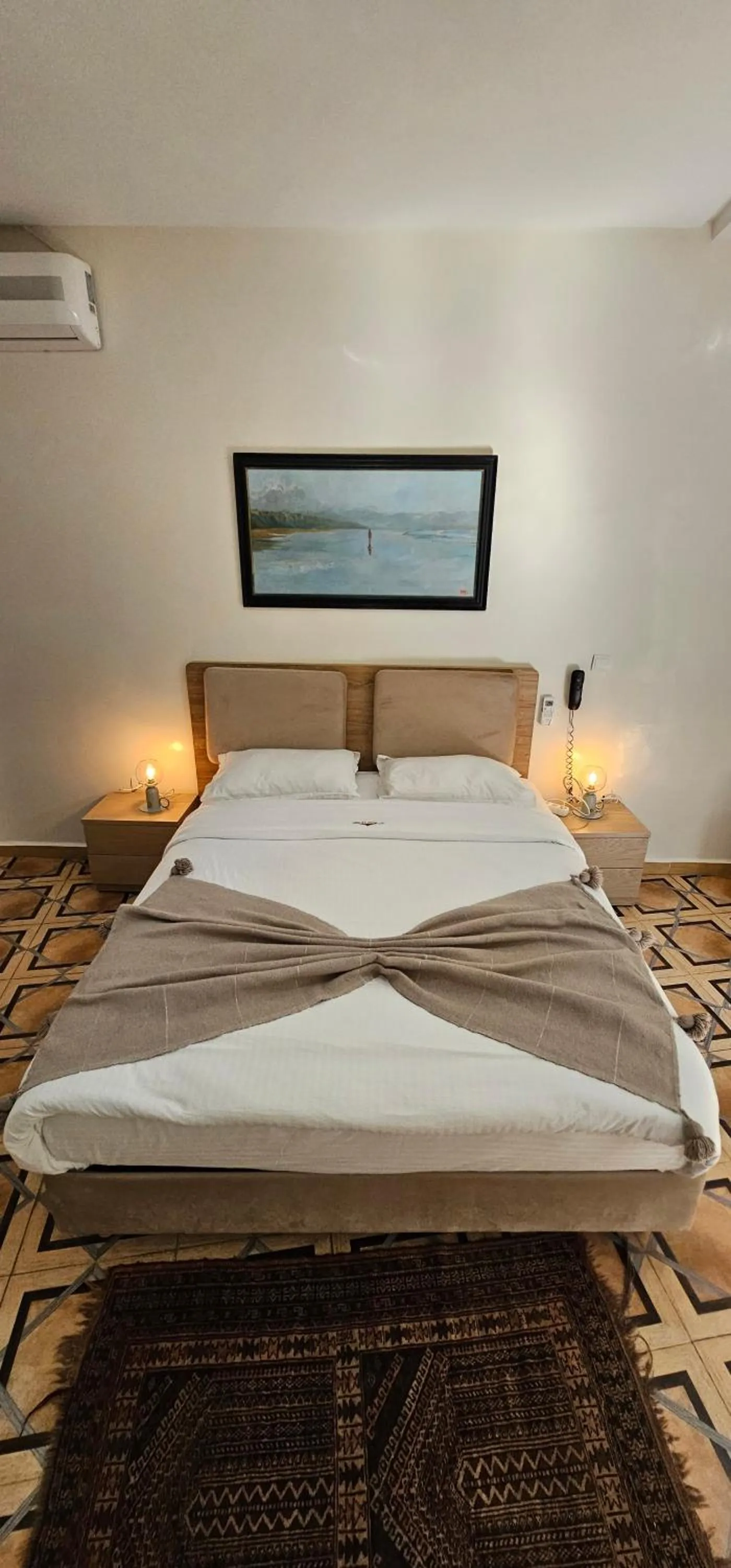 Bedroom, Bed in Ryad 91