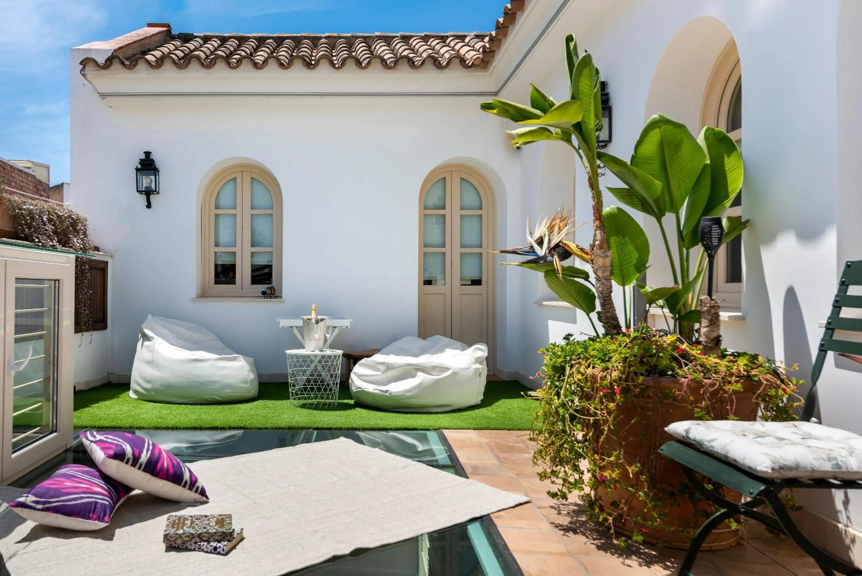 Balcony/Terrace in CH Apartments Boutique