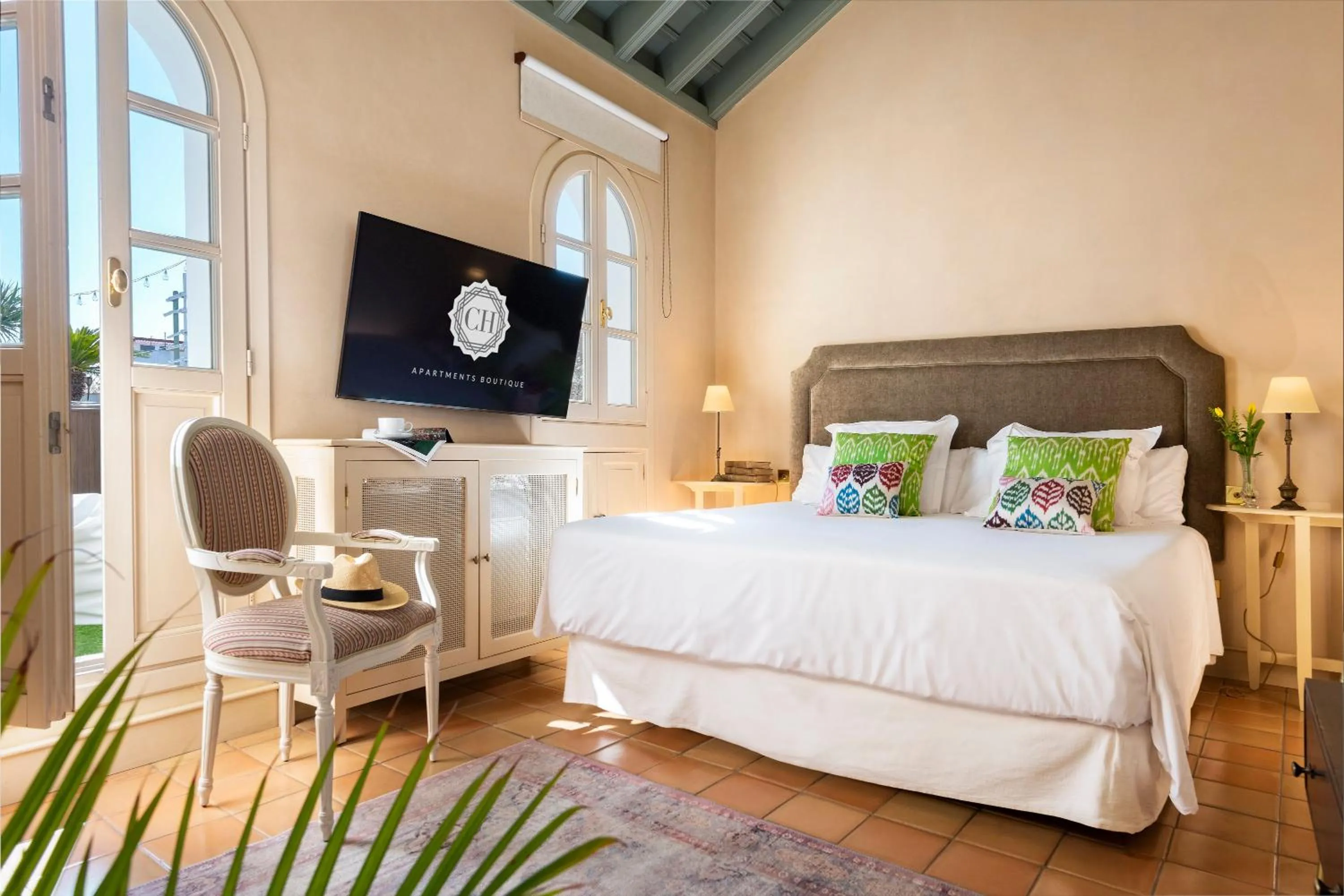 Bed in CH Apartments Boutique