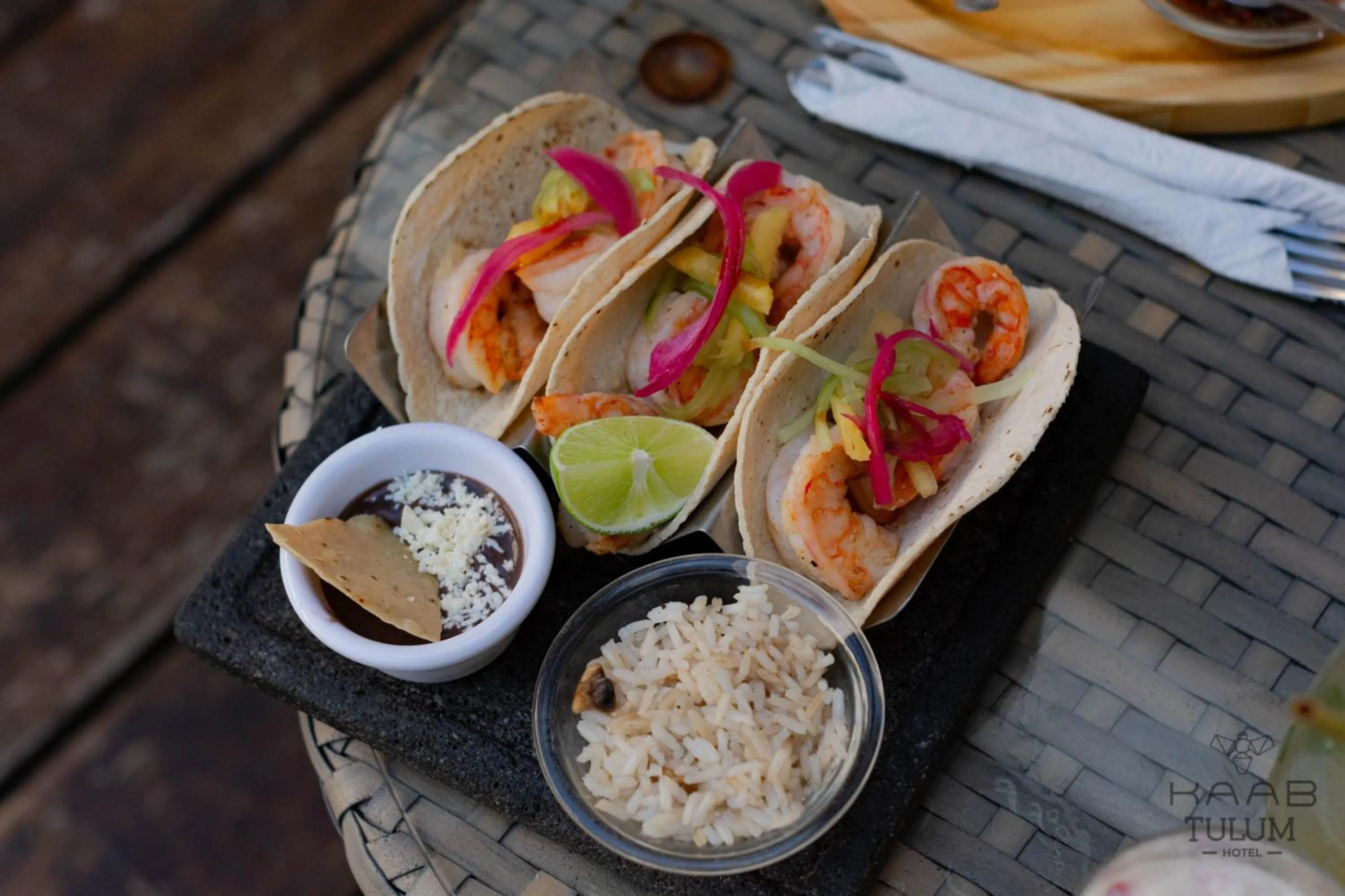 Food and drinks in Kaab Tulum