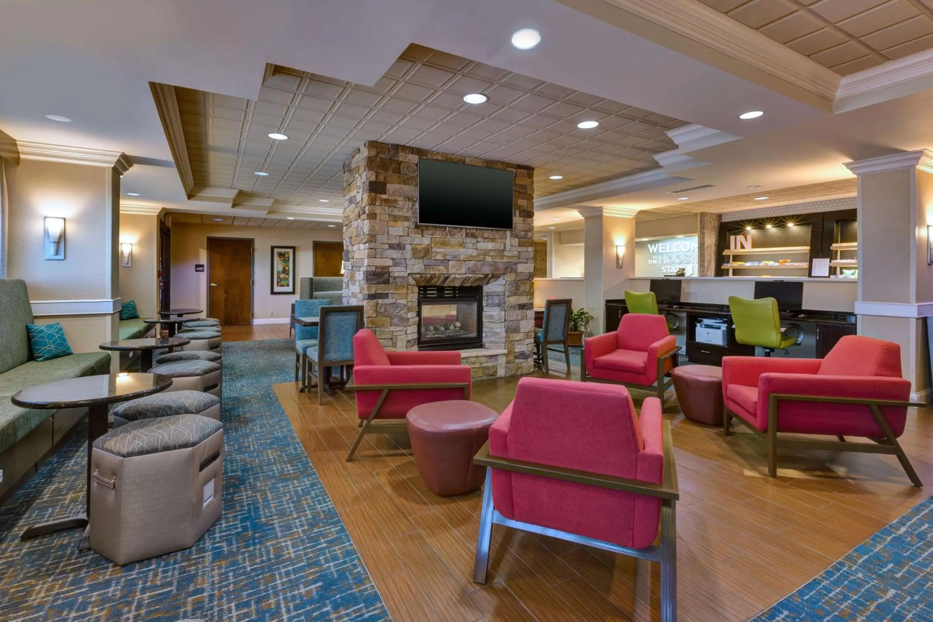 Lobby or reception in Hampton Inn Princeton