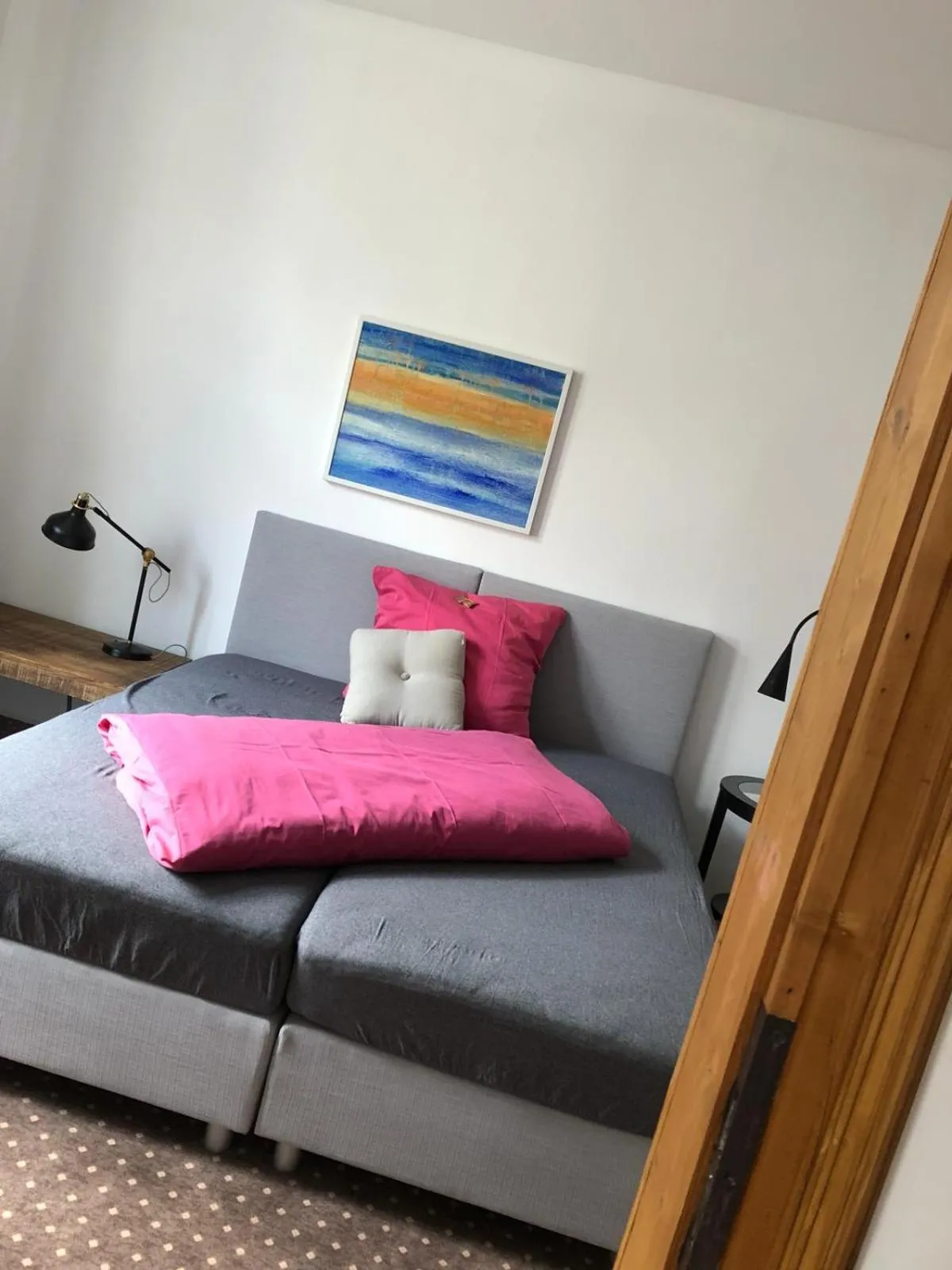 Bedroom, Bed in Schillers Hotel & Café - GARNI -