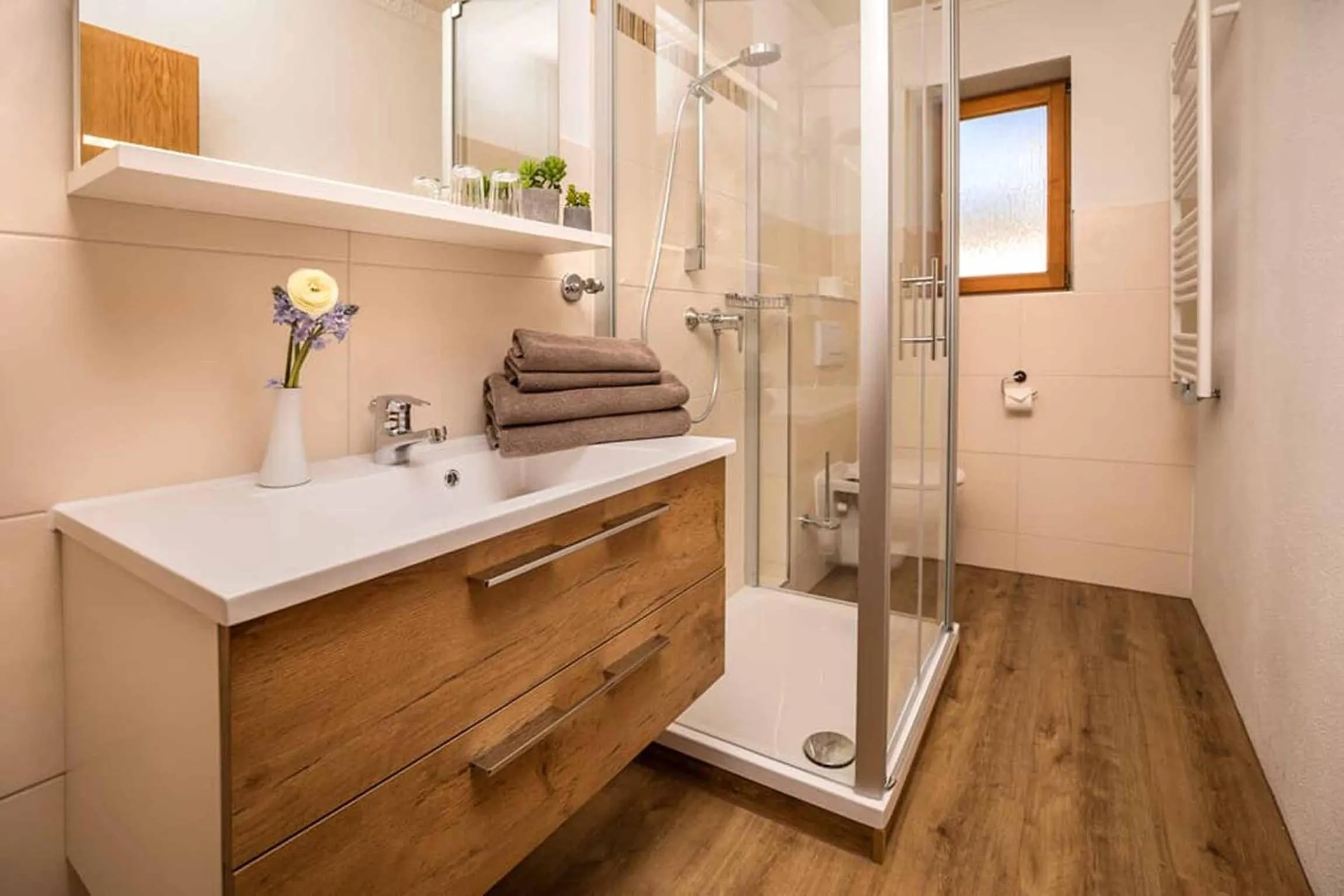 Bathroom in Pension Silberbauer