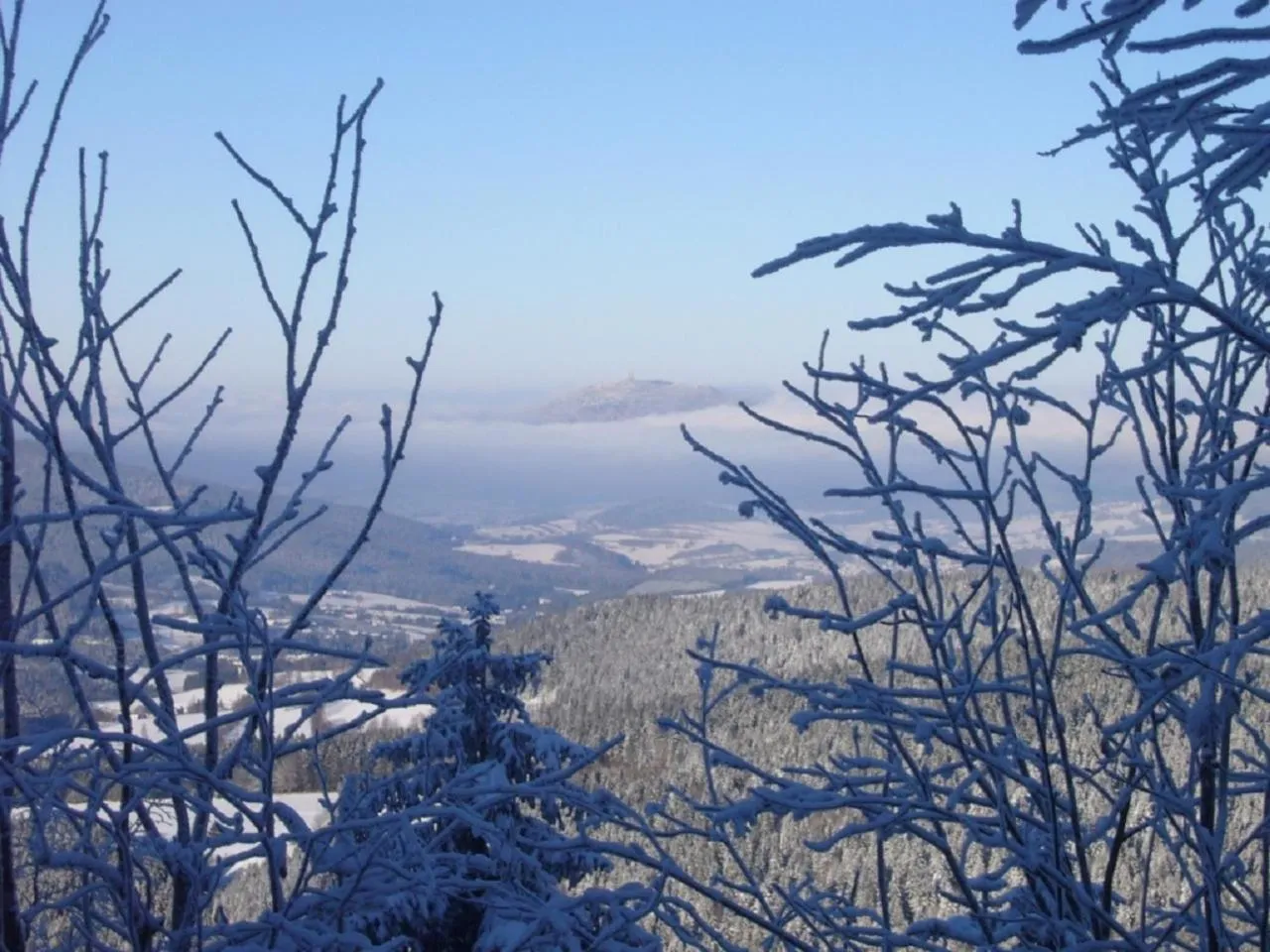 Natural landscape in Pension Silberbauer