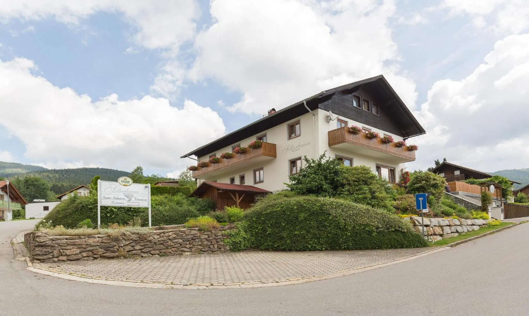 Facade/entrance in Pension Silberbauer