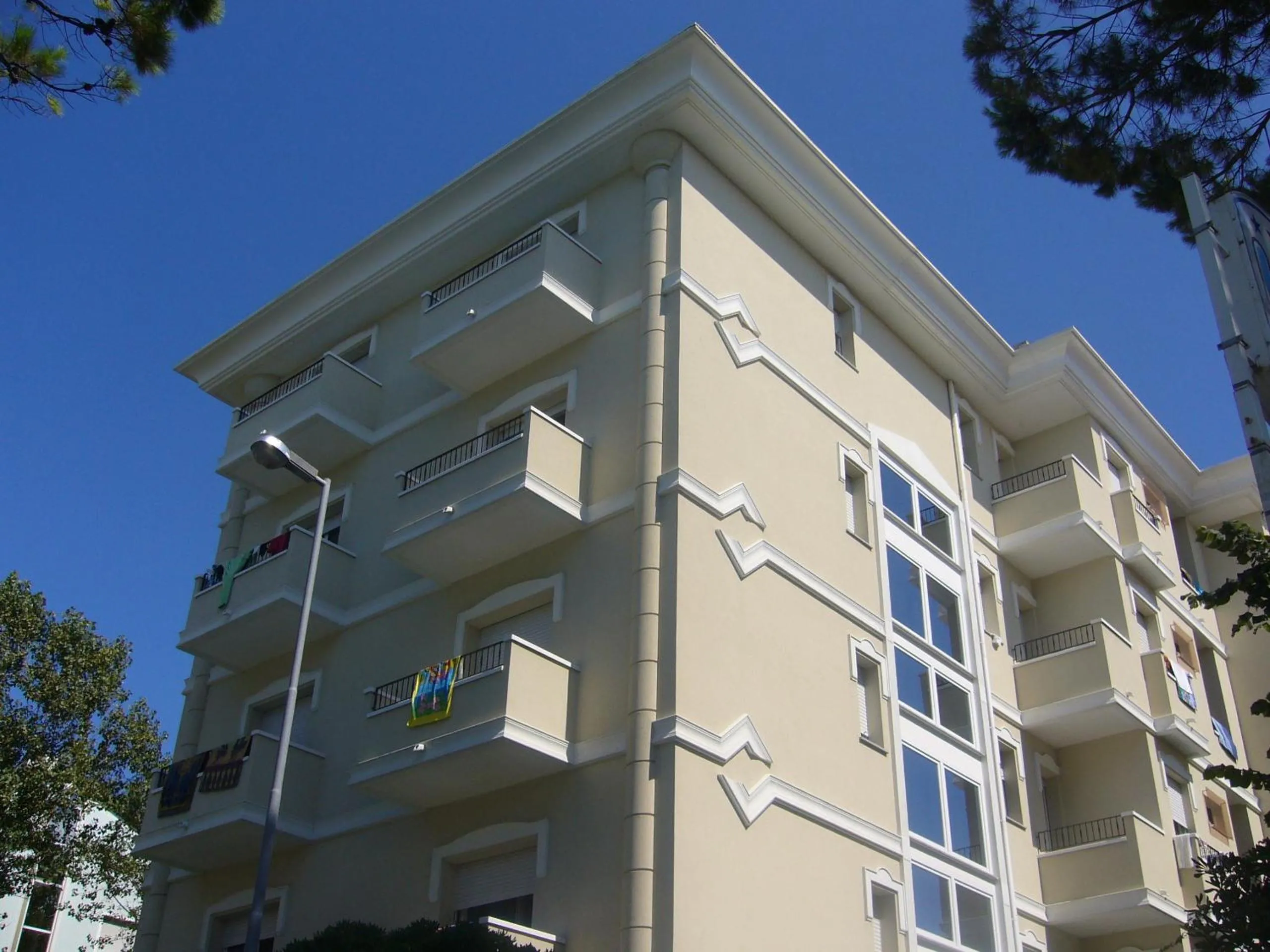 Property building in Hotel Moresco Riccione - Piscina Beach Village