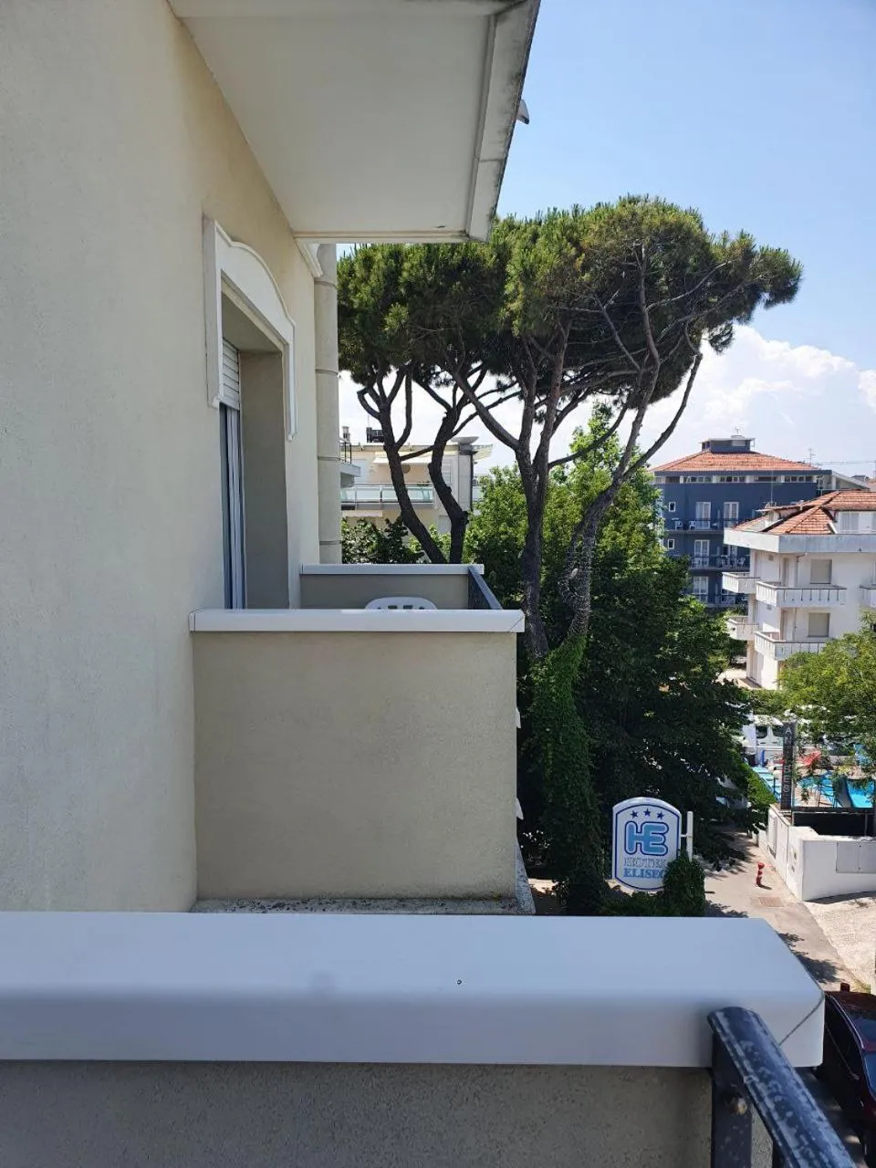 Balcony/Terrace in Hotel Moresco Riccione - Piscina Beach Village
