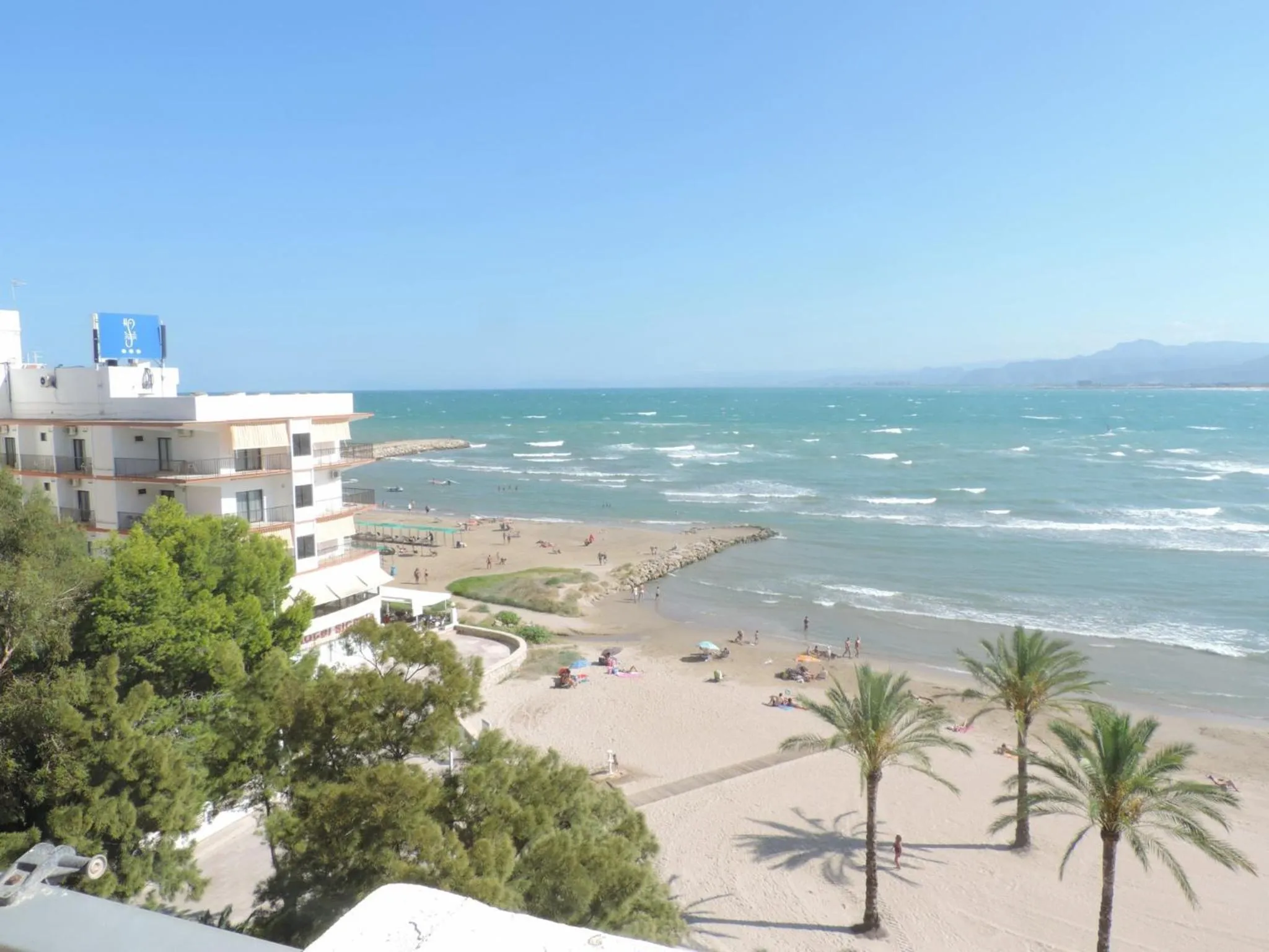 Beach in Hotel Sicania